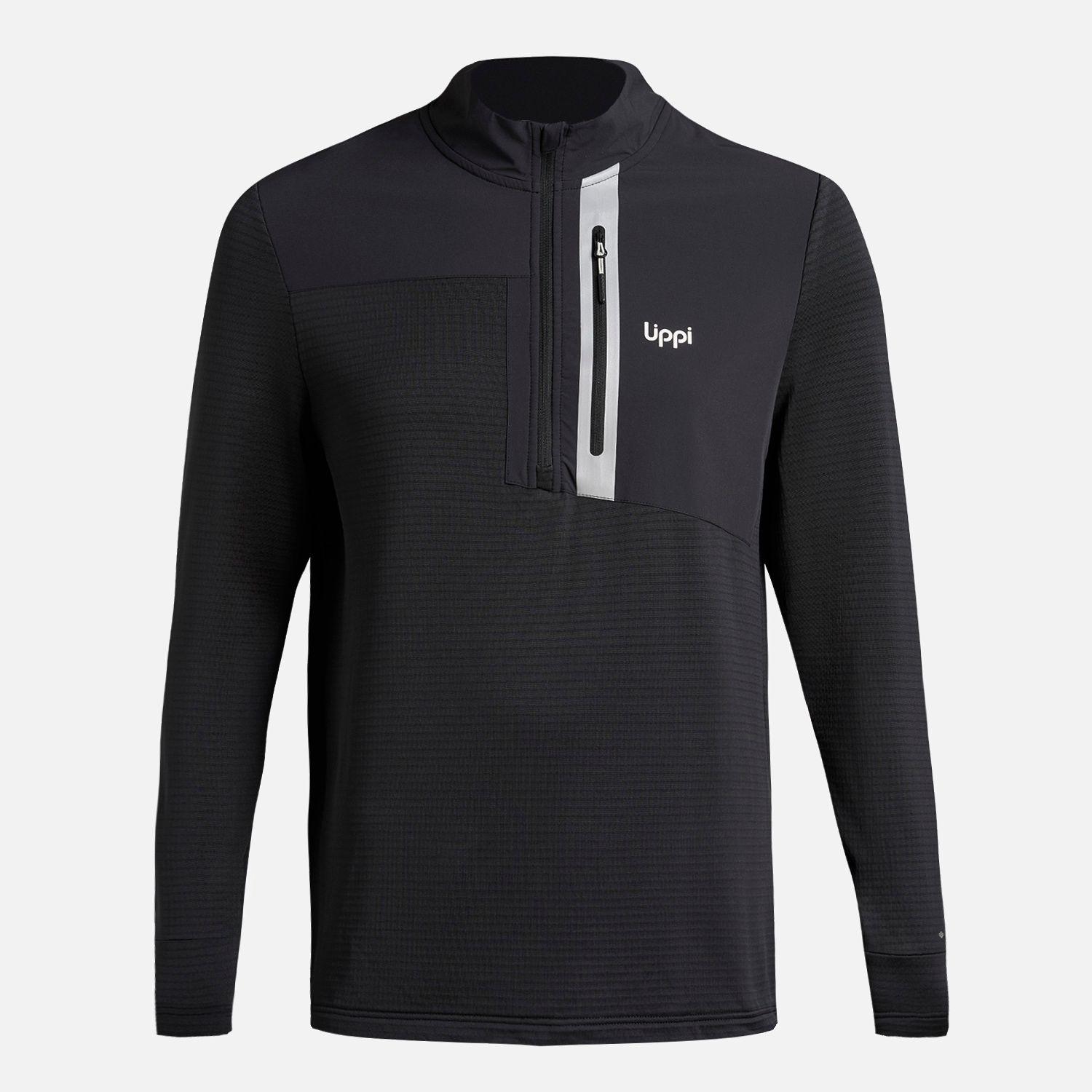 Polerón Hombre Karova Nano-F 14 Zip Negro Lippi I25-6