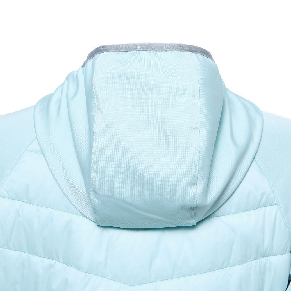 Chaqueta Mujer Steam-Pro Light Hoody Jacket Verde Agua / Gris Medio Lippi-4