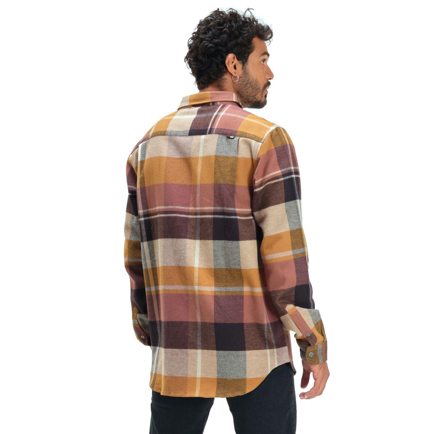 Camisa Hombre Hachazo Café Haka Honu I20-3