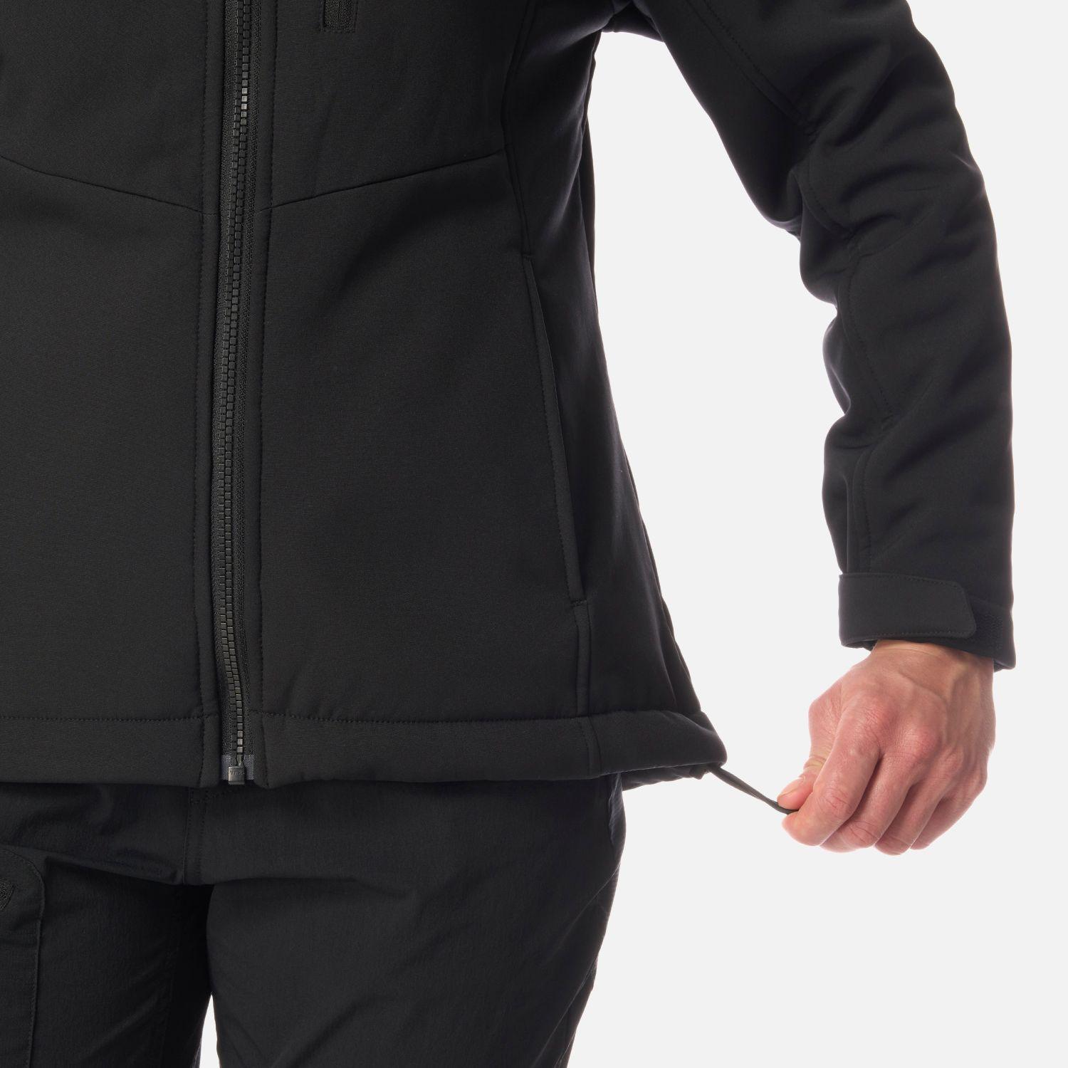 Chaqueta Mujer Macaya Softshell Hoody Jacket Negro Lippi I26-6