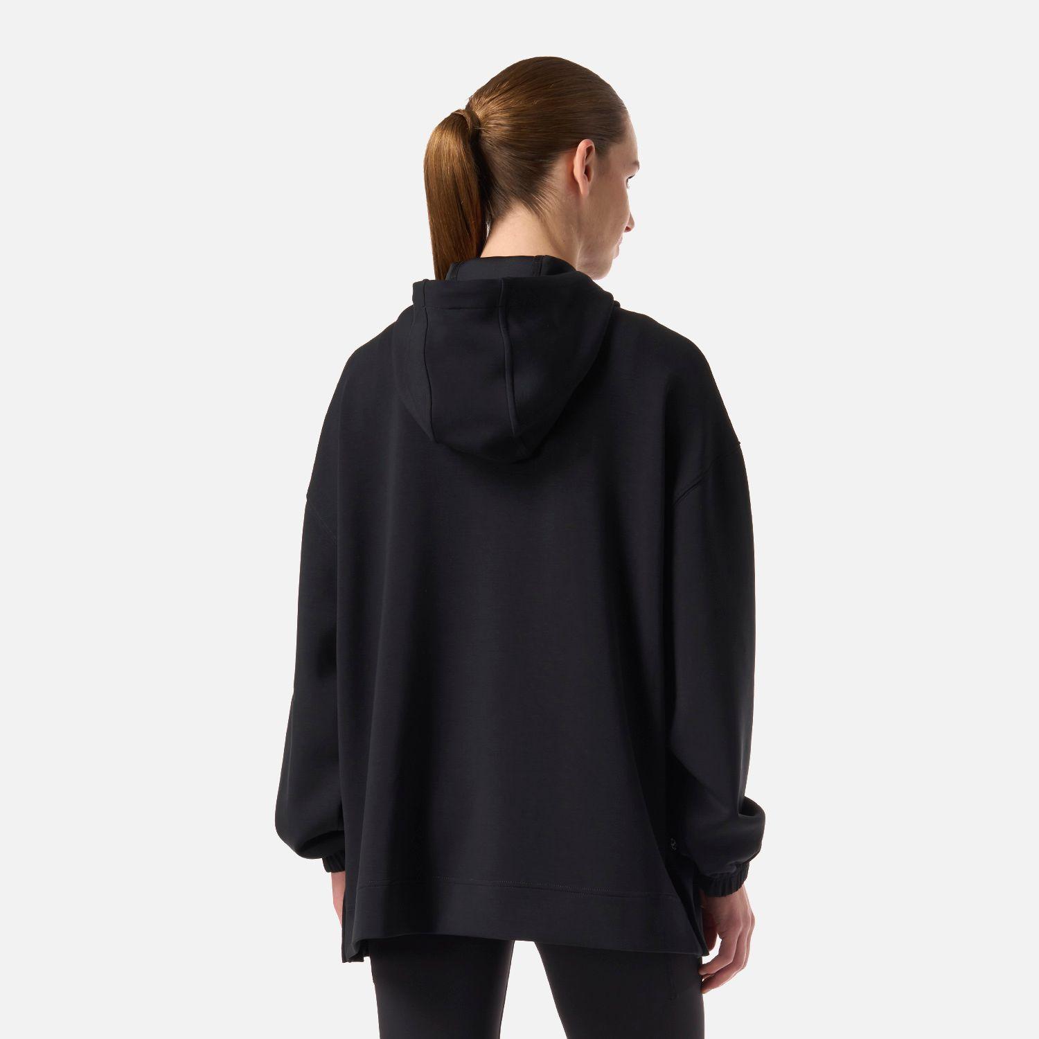 Polerón Mujer CityScape Hoody Sweatshirt Negro Lippi V26-2