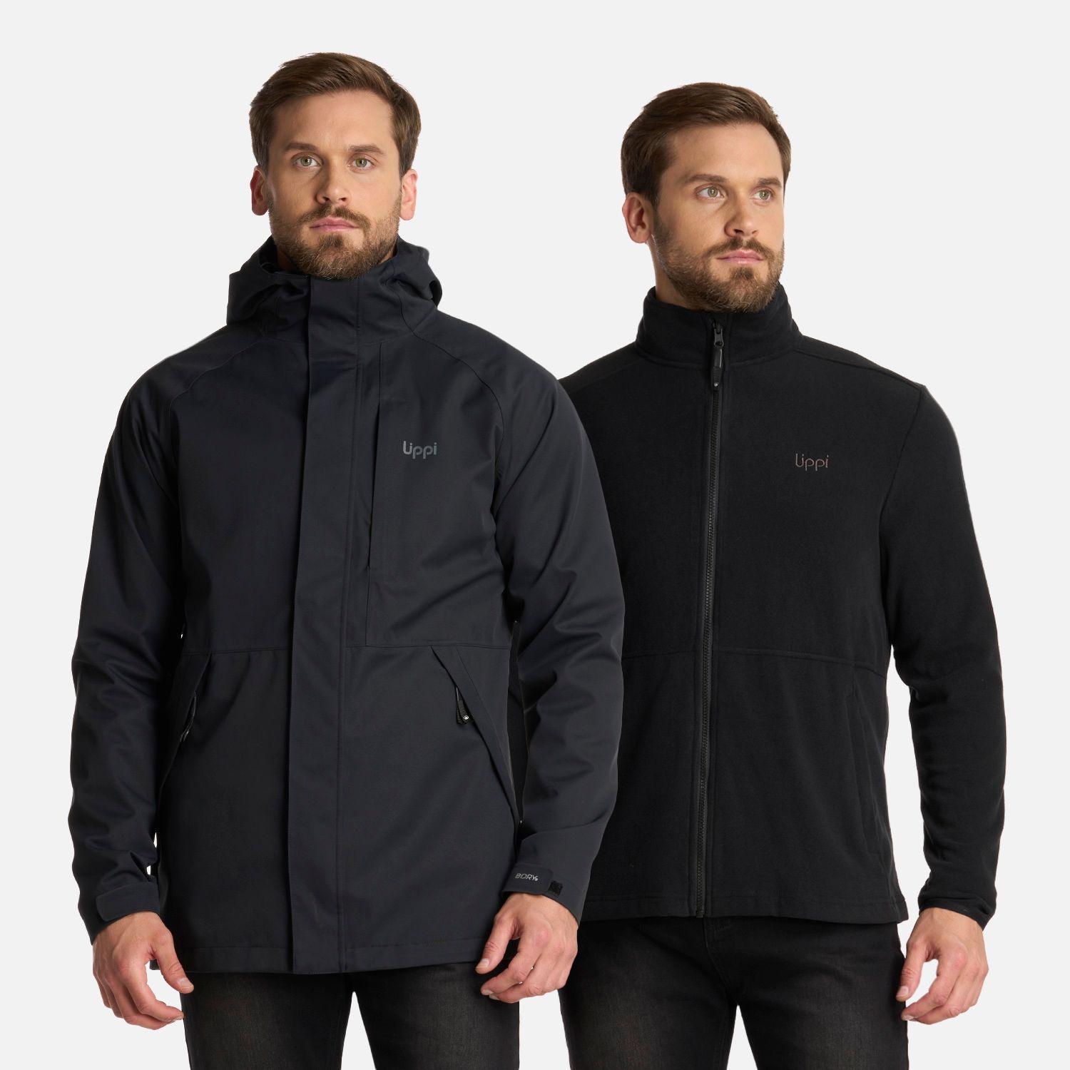 Chaqueta Hombre Lake Fusion 3 B-Dry Jacket Negro Lippi I25-0