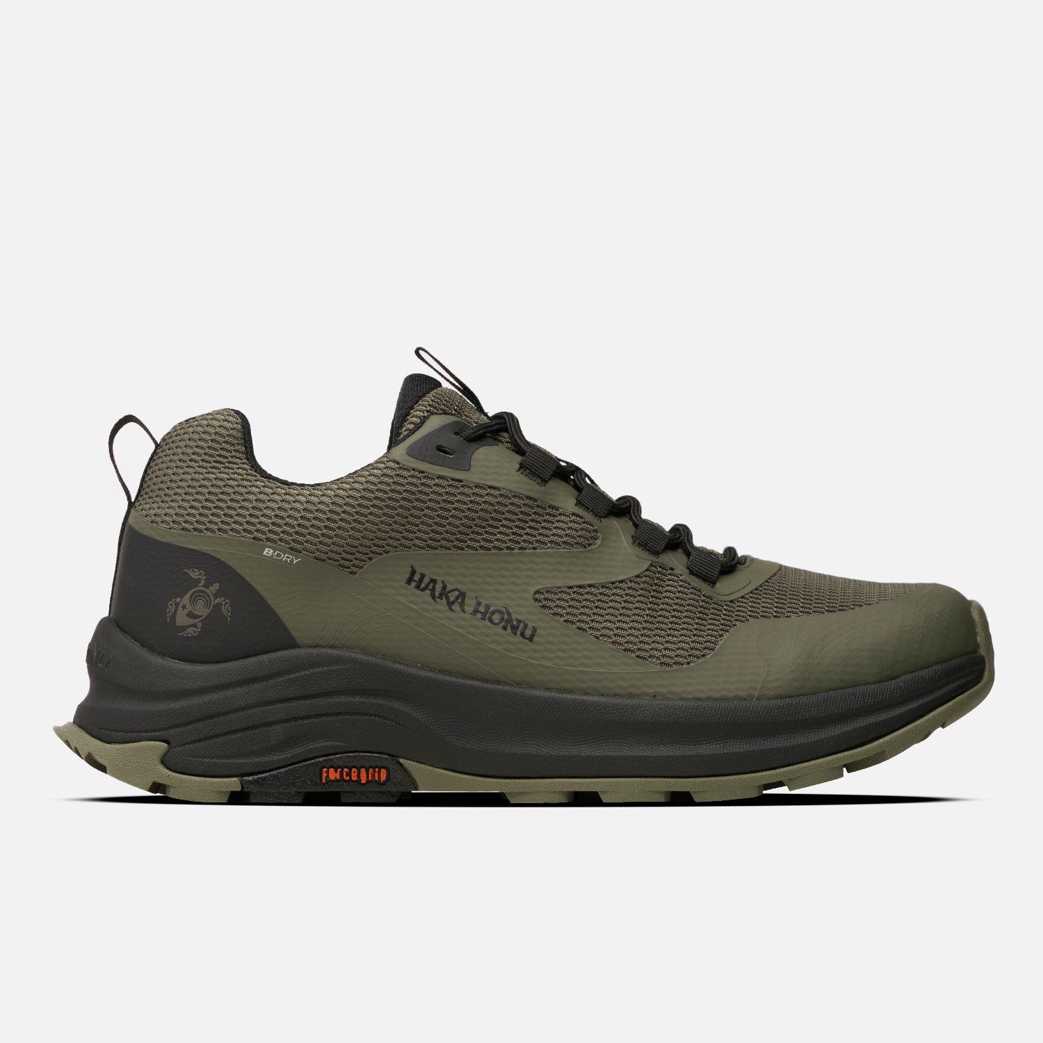 Zapatillas Hombre Huillin Bajo Verde Militar Haka Honu-0