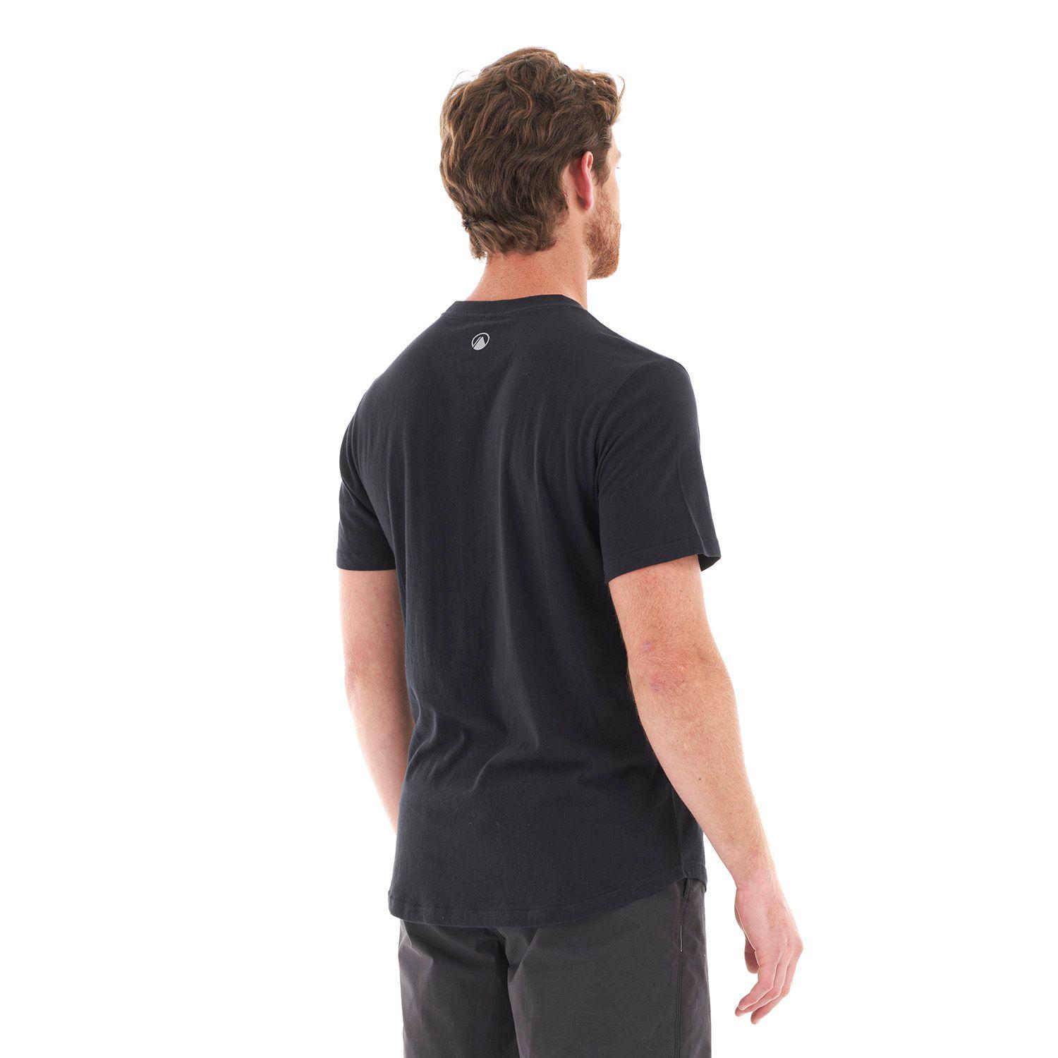 Polera Hombre Origins UV-Stop T-Shirt Grafito Lippi-4