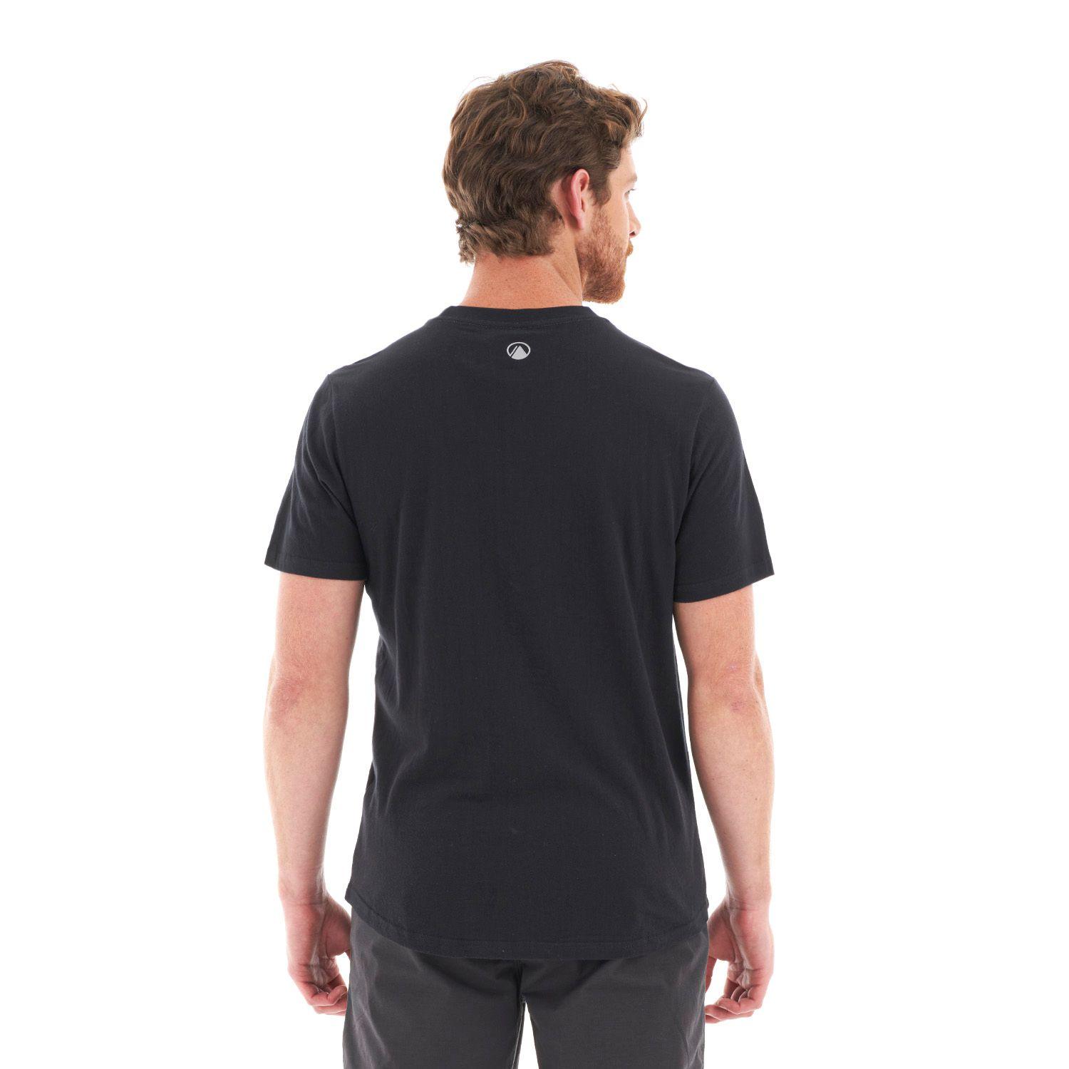 Polera Hombre Origins UV-Stop T-Shirt Grafito Lippi-5