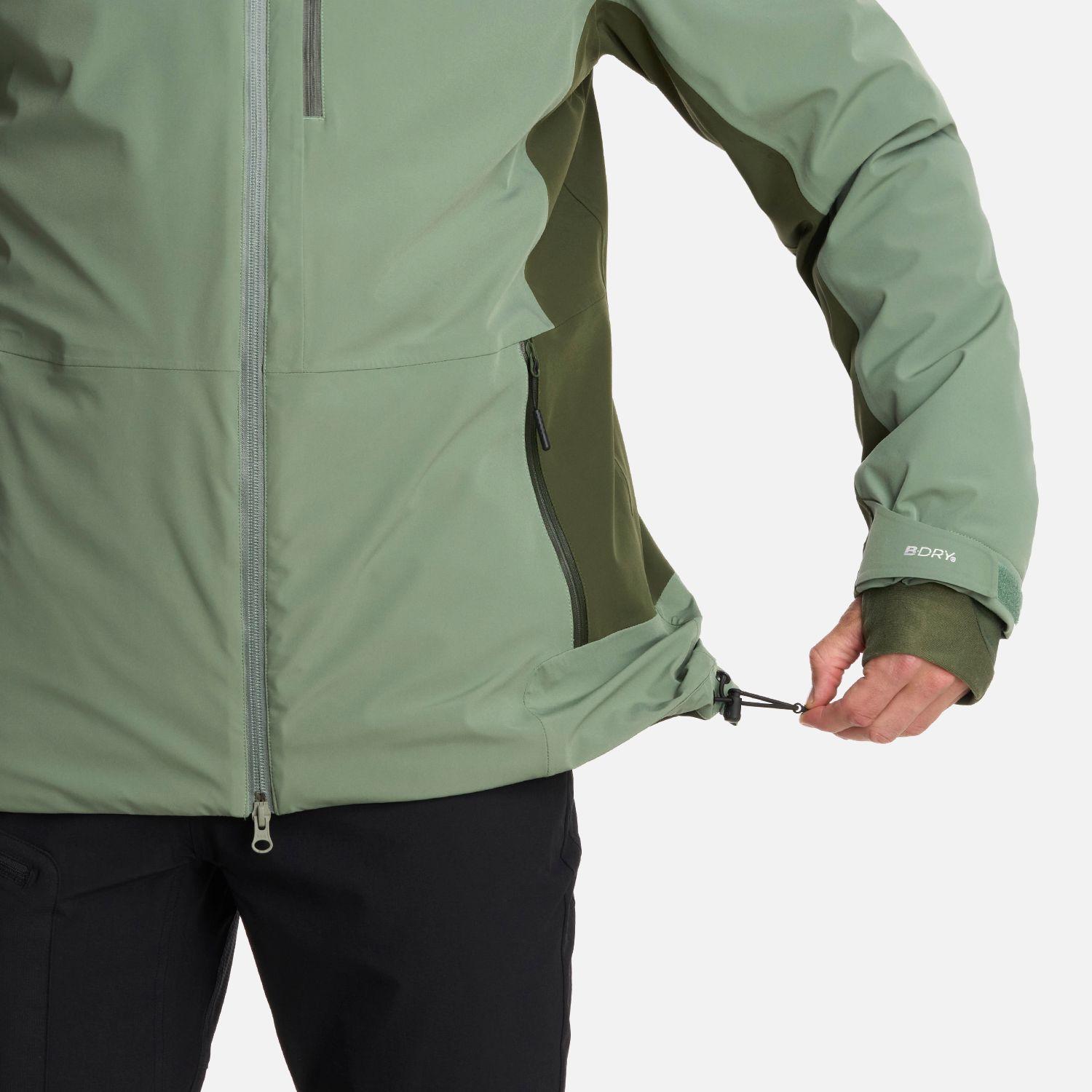 Chaqueta Hombre Snow Valley B-Dry Jade Oscuro Lippi I25-6
