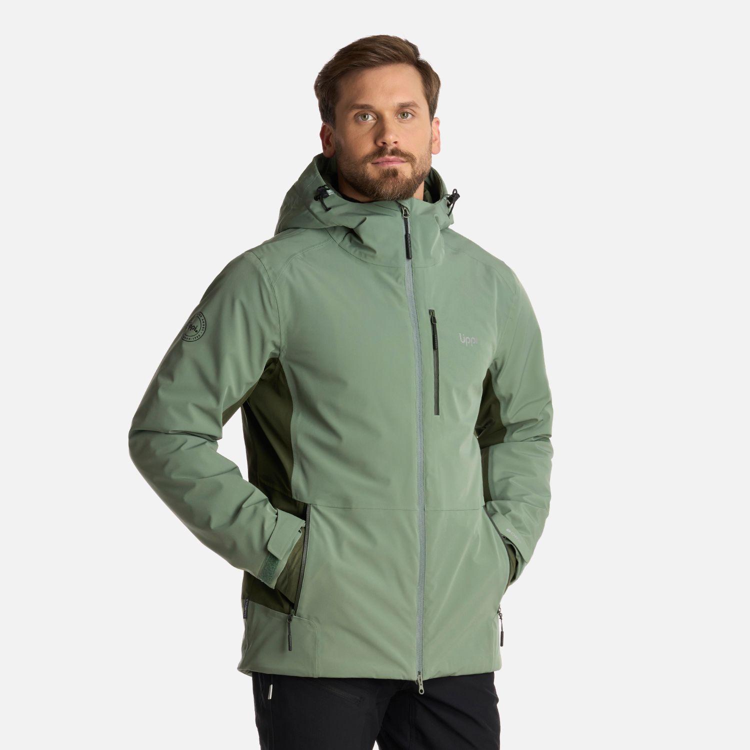 Chaqueta Hombre Snow Valley B-Dry Jacket Jade Oscuro Lippi-1