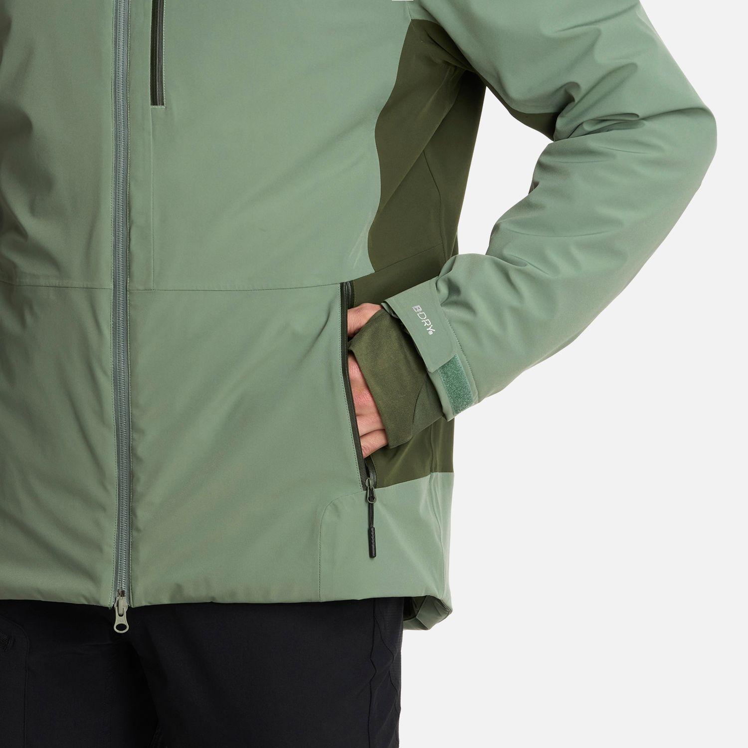 Chaqueta Hombre Snow Valley B-Dry Jacket Jade Oscuro Lippi-5