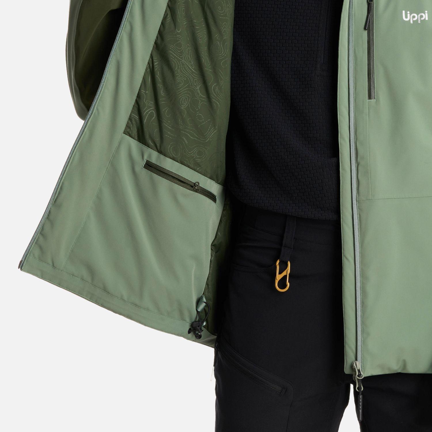 Chaqueta Hombre Snow Valley B-Dry Jacket Jade Oscuro Lippi-8