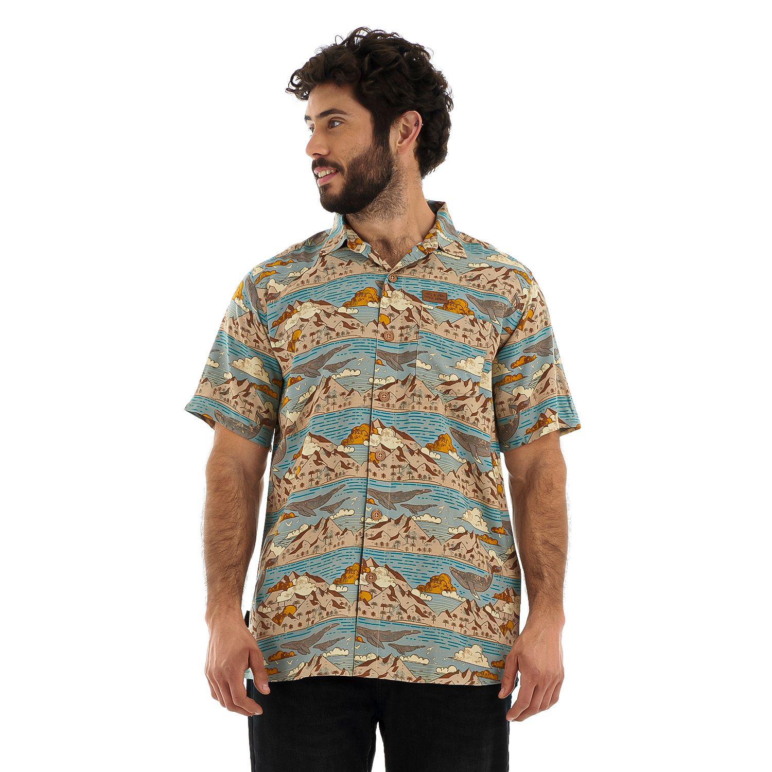 Camisa Hombre Anameizon Celeste Haka Honu-1