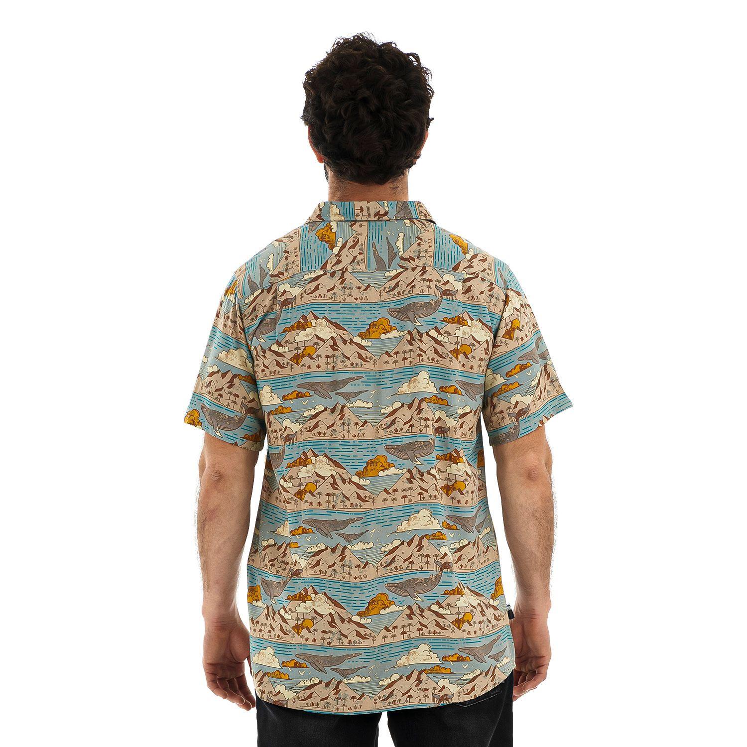 Camisa Hombre Anameizon Celeste Haka Honu-5