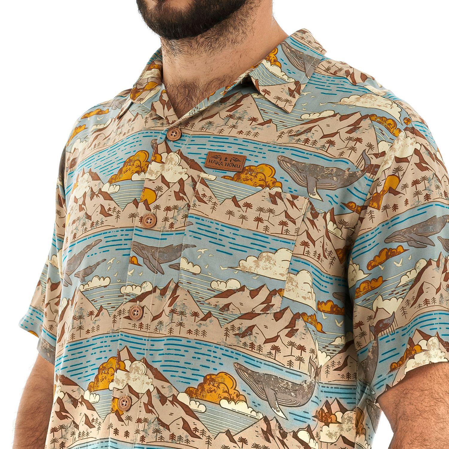 Camisa Hombre Anameizon Celeste Haka Honu-6