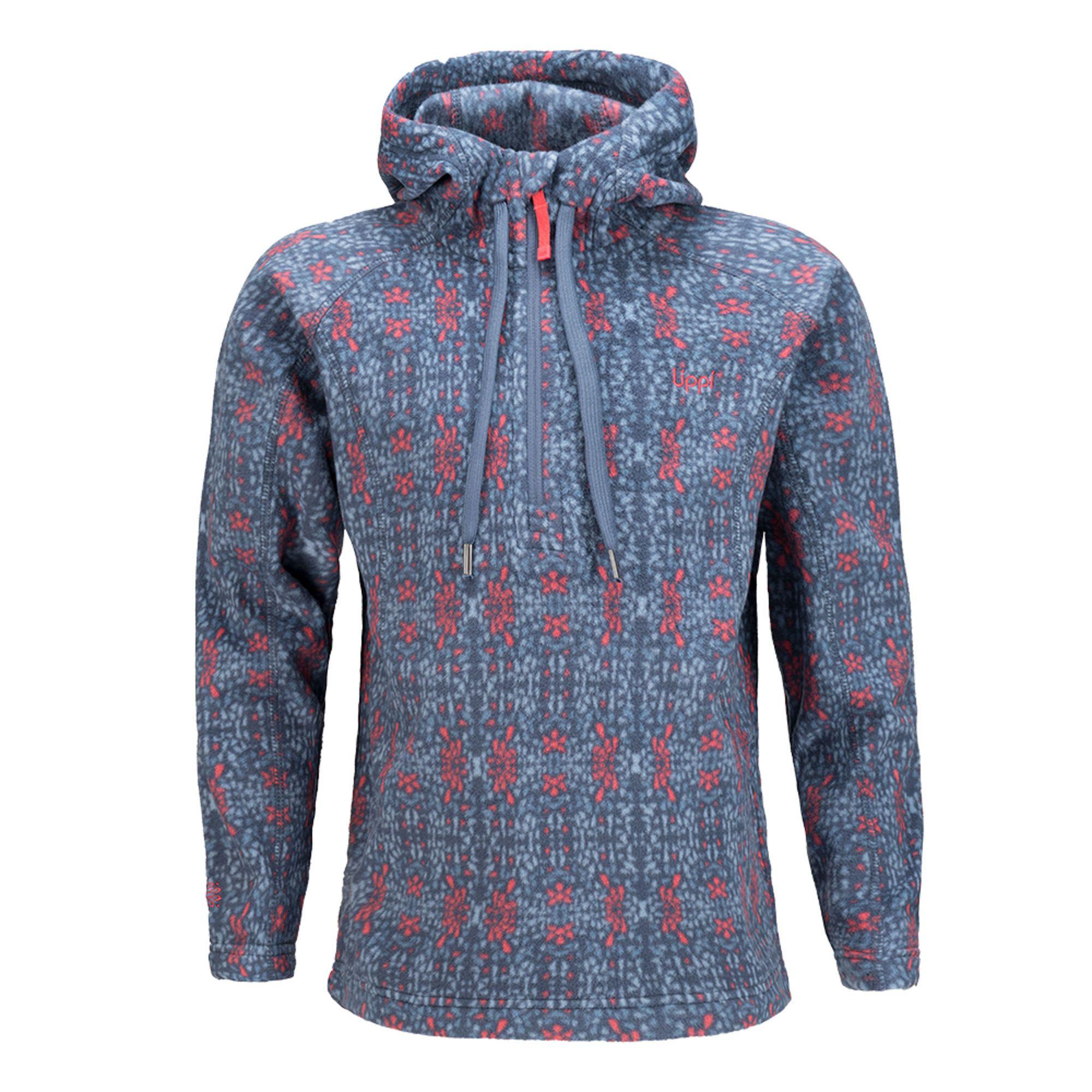 Poleron Niña Cold Day Therm-Pro Hoody Jacket Print Indigo Lippi-0