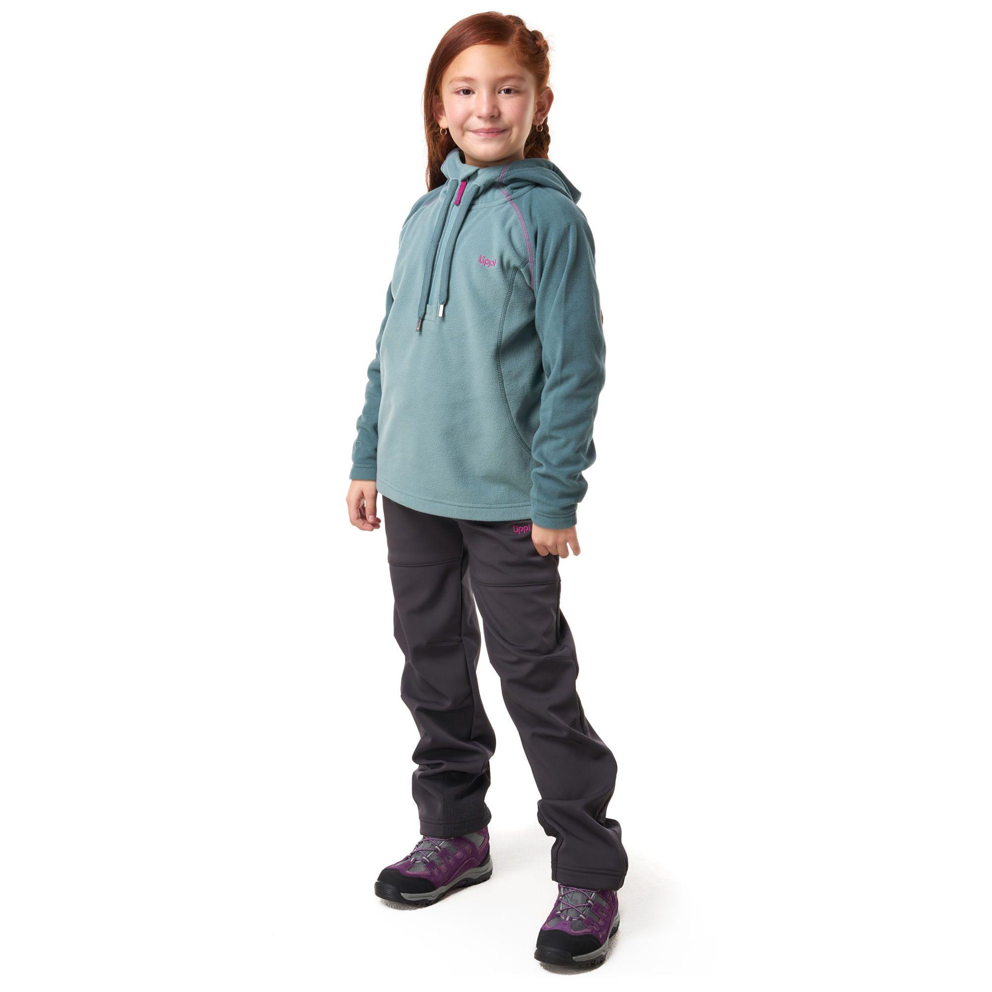 Poleron Niña Cold Day Therm-Pro Hoody Jacket Print Indigo Lippi-1