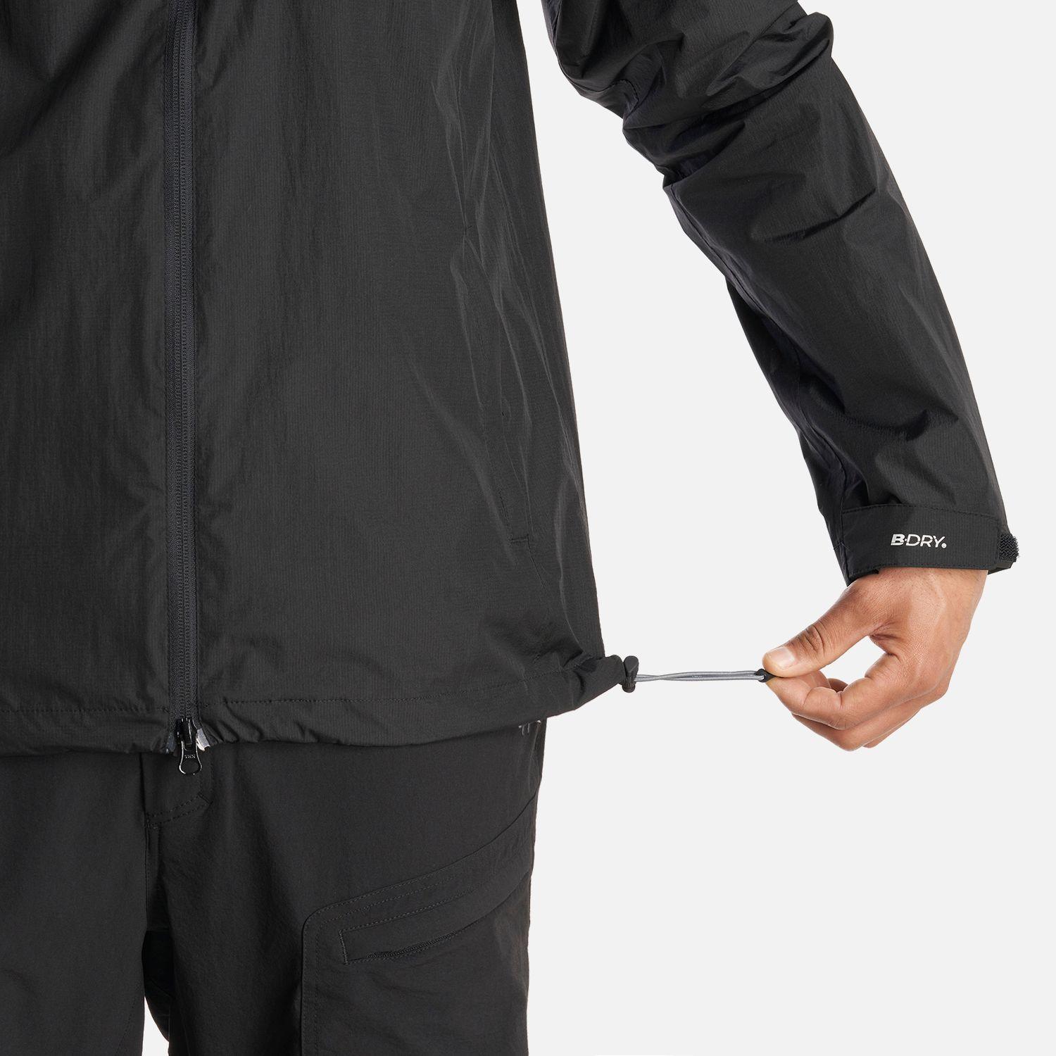 Chaqueta Hombre Nassau B-Dry Hoody Jacket Negro Lippi-6