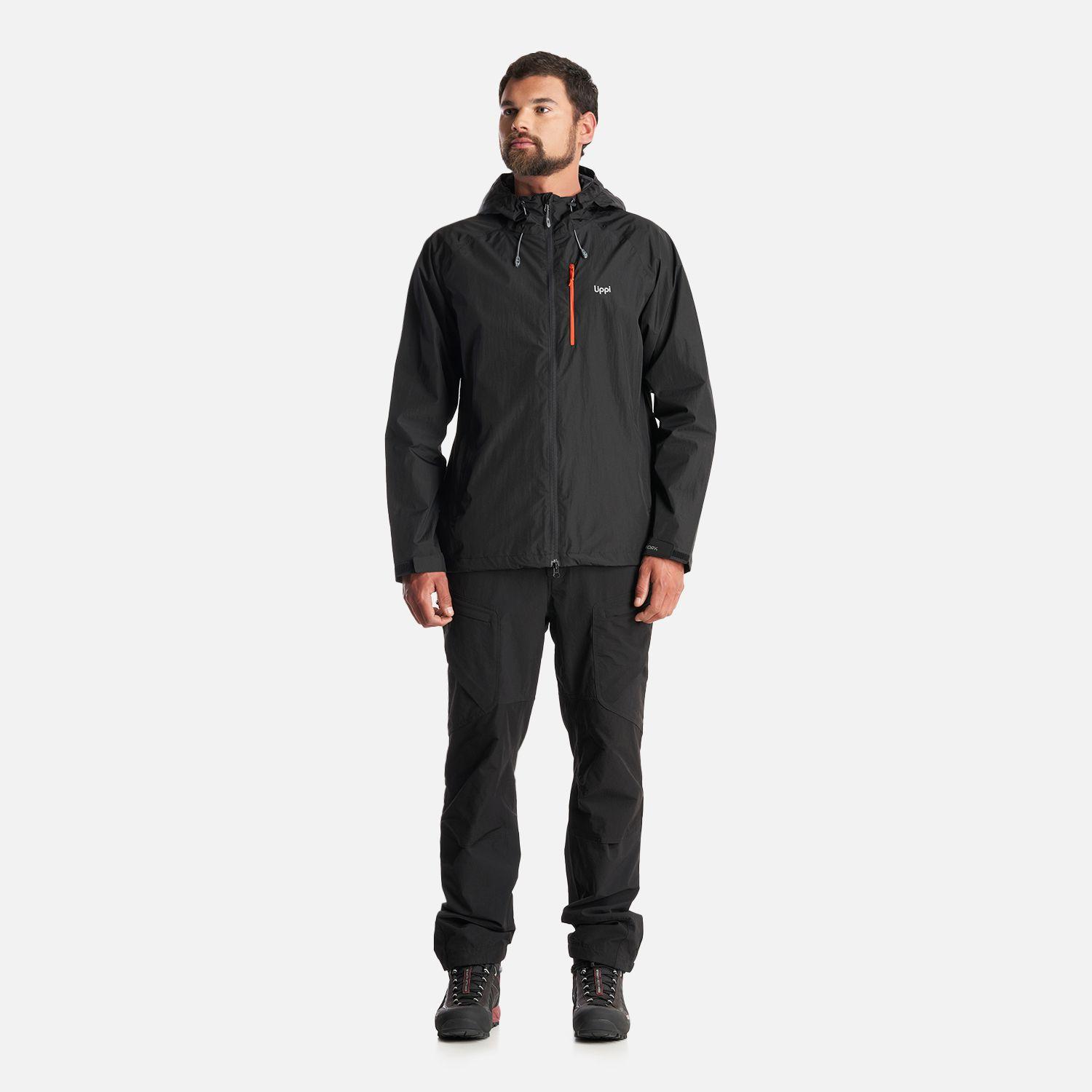 Chaqueta Hombre Nassau B-Dry Hoody Jacket Negro Lippi-9