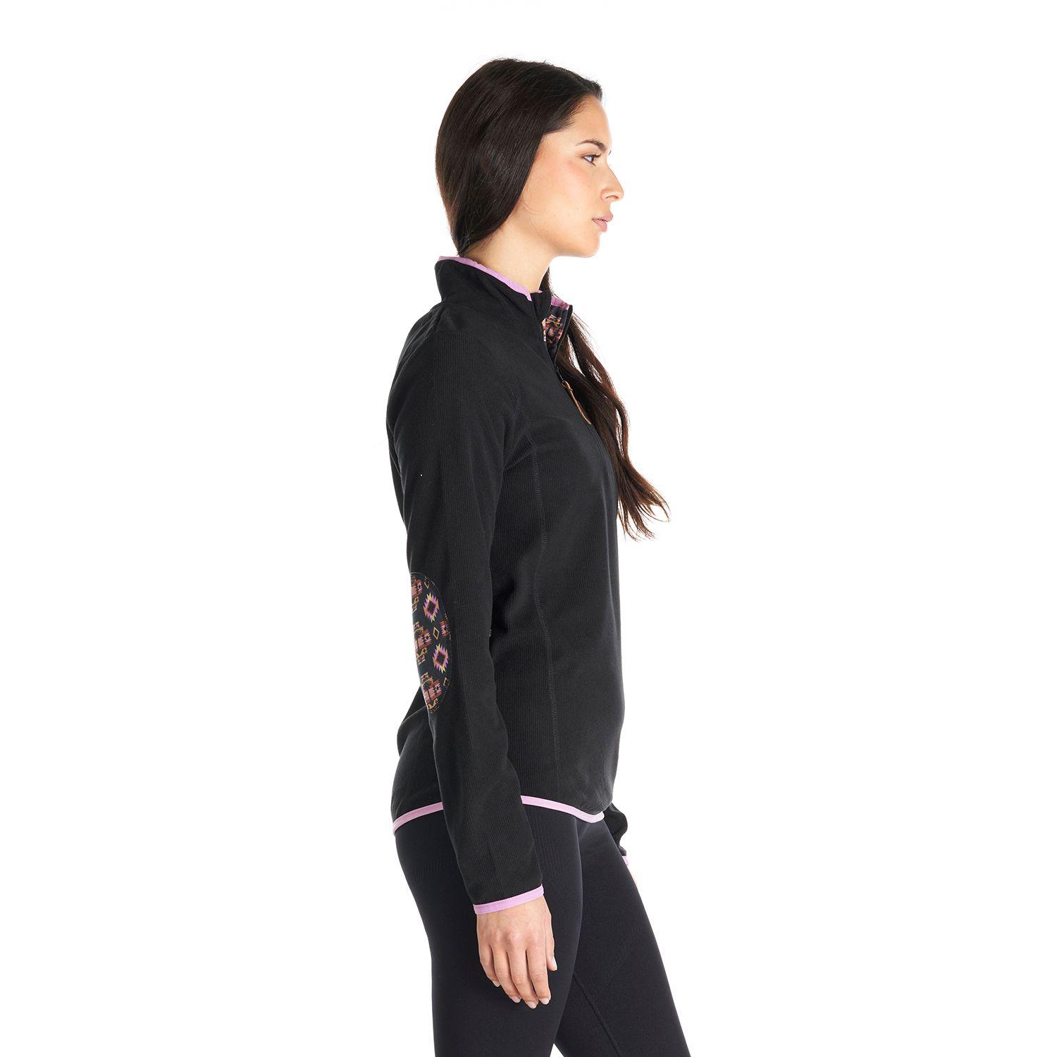 Poleron Mujer Taina Negro Haka Honu V22-3