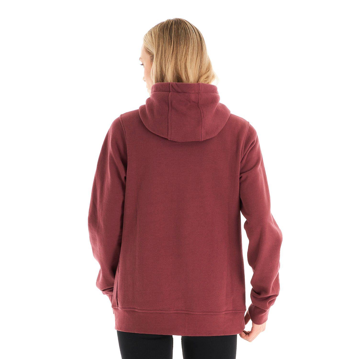 Poleron Mujer Insigne Full Zip Hoody Palo Rosa Lippi-5