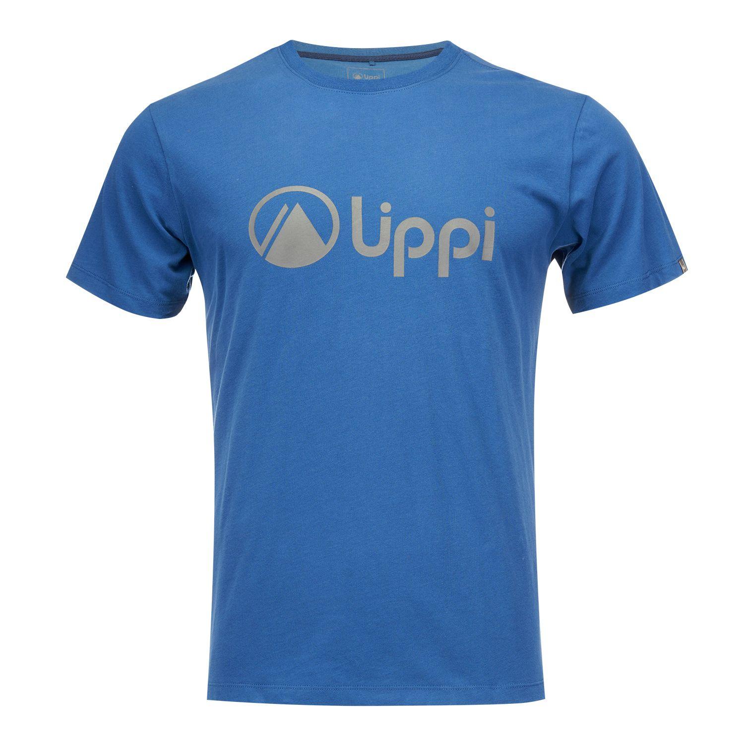 Polera Hombre Logo Lippi UVStop TShirt Azul Lippi-0