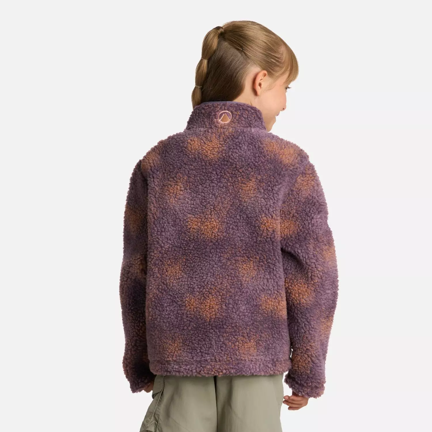 Polar Niña Glaciar Sherpa-pro Jacket Print Malva Lippi I25-2