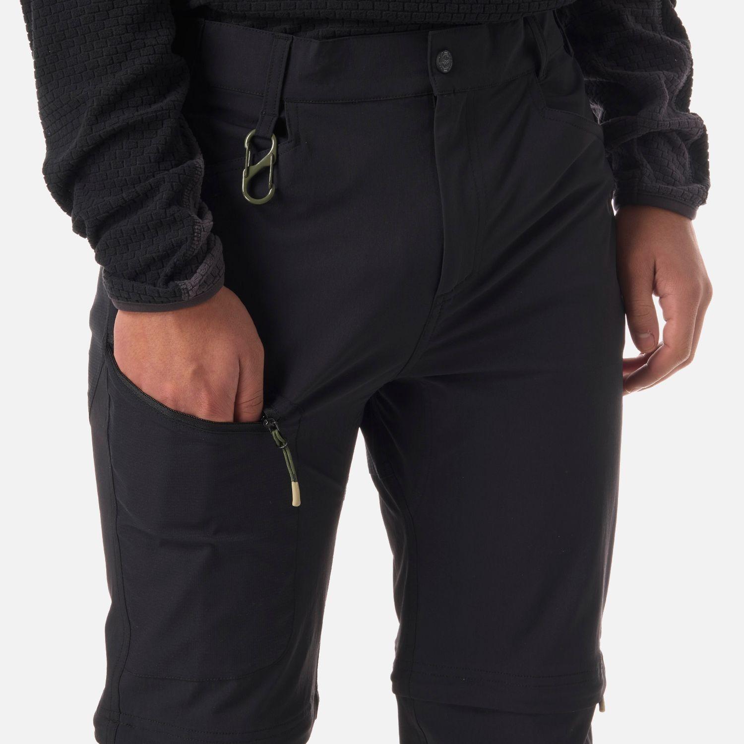 Pantalón Teen Boy Lennox Q-Dry Mix-2 Pants Negro Lippi V26-4