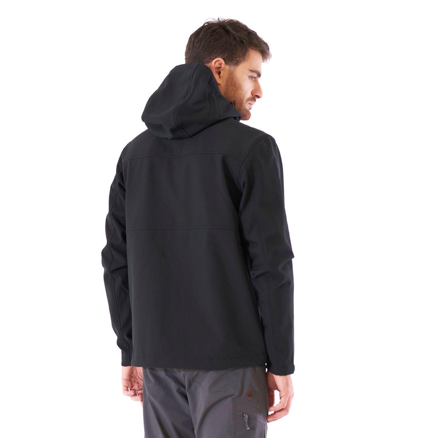 Chaqueta Hombre Macaya Softshell Hoody Jacket Negro Lippi V21-3