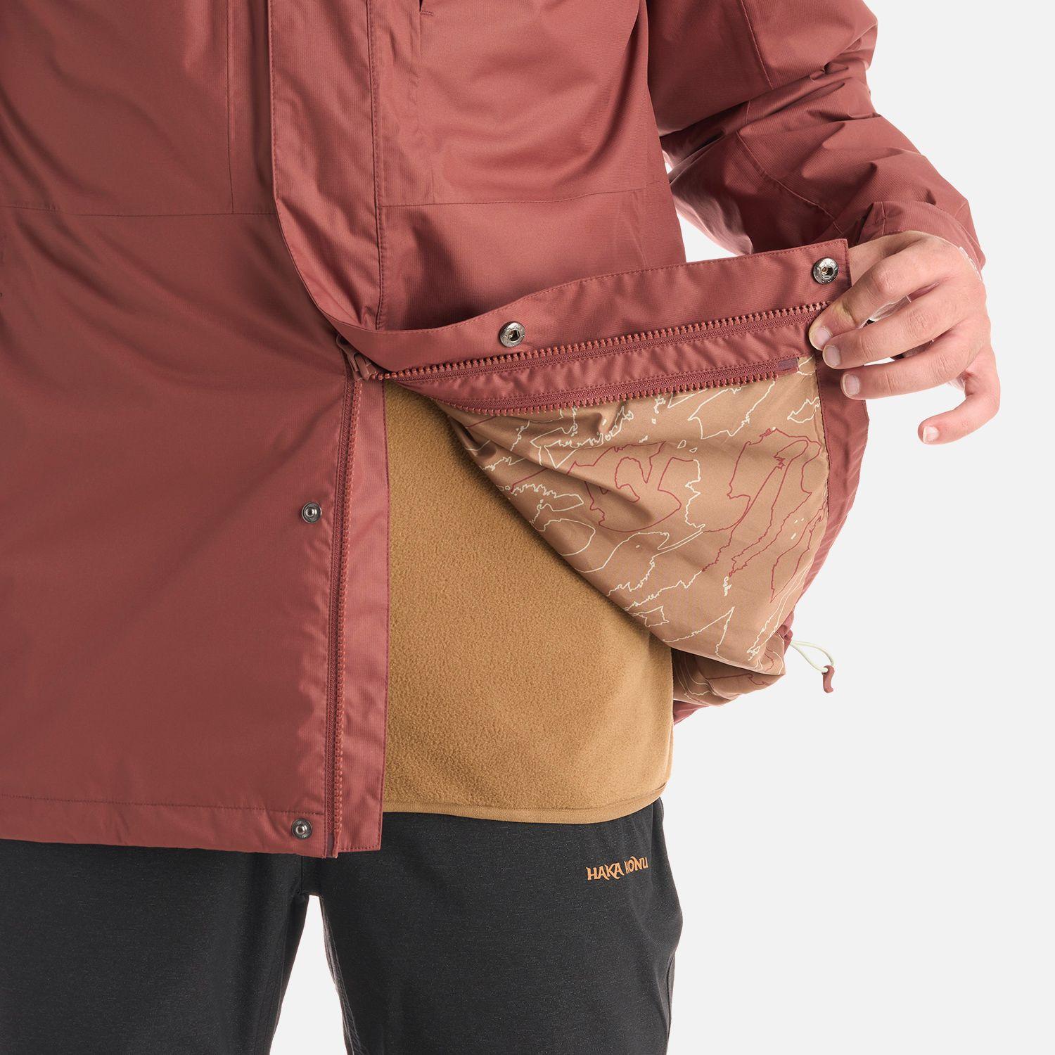 Chaqueta Hombre Corteza Vino Haka Honu I25-7
