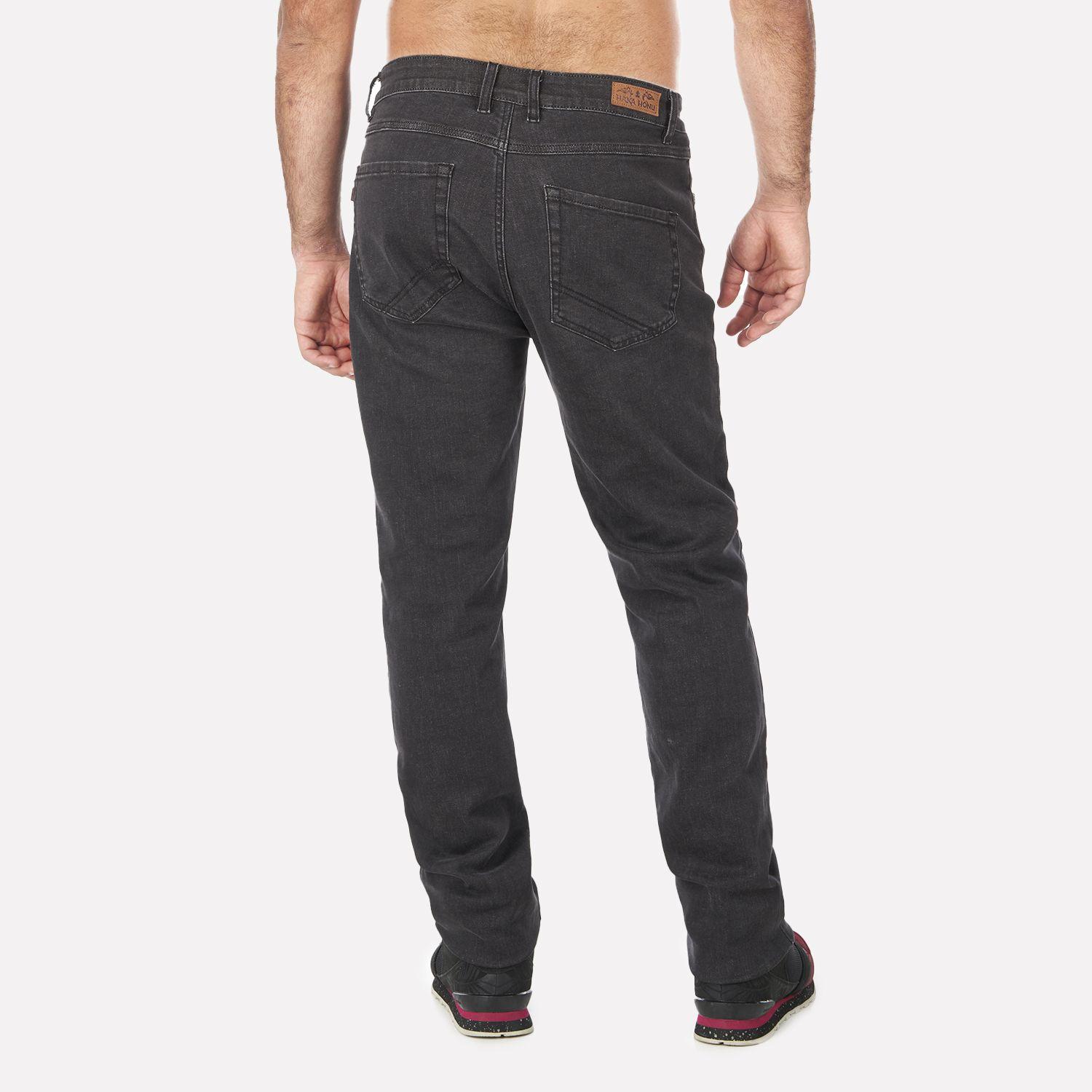Pantalon Hombre Jeans con Gin Negro Haka Honu I22-2
