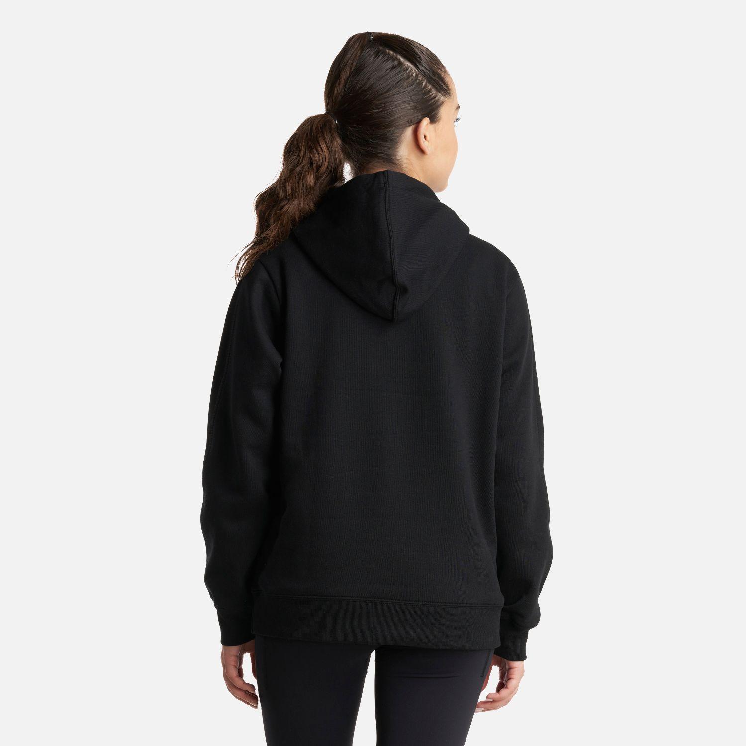 Poleron Teen Girl Ulmo Mid Point Hoody Sweatshirt Negro Lippi-3