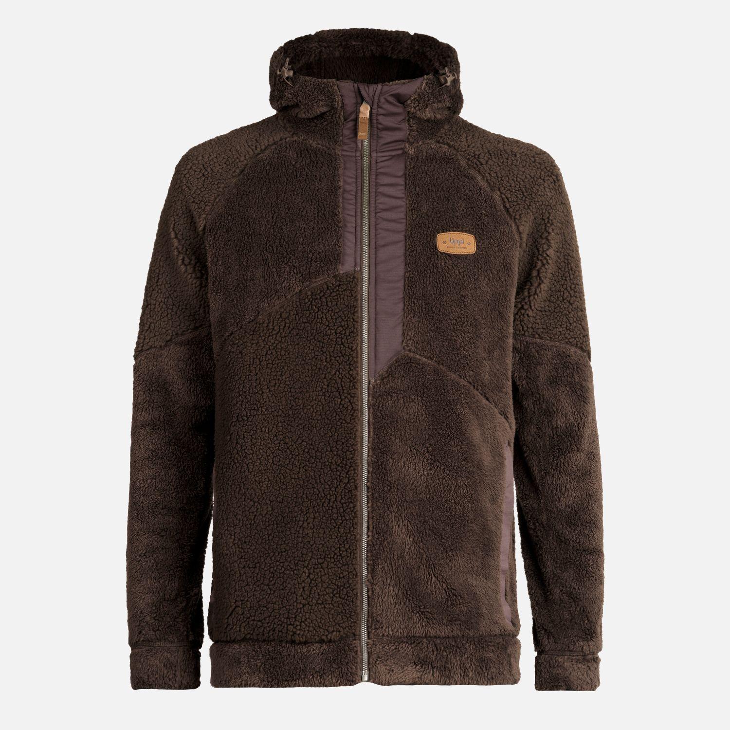 Chaqueta Hombre Bear Shaggy-Pro Hoody Jacket Cafe Oscuro Lippi I24-0