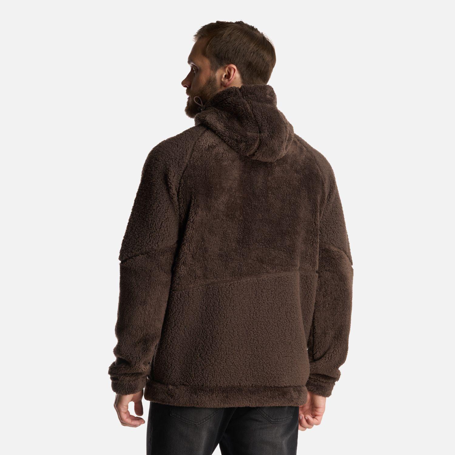 Chaqueta Hombre Bear Shaggy-Pro Hoody Jacket Cafe Oscuro Lippi I24-4