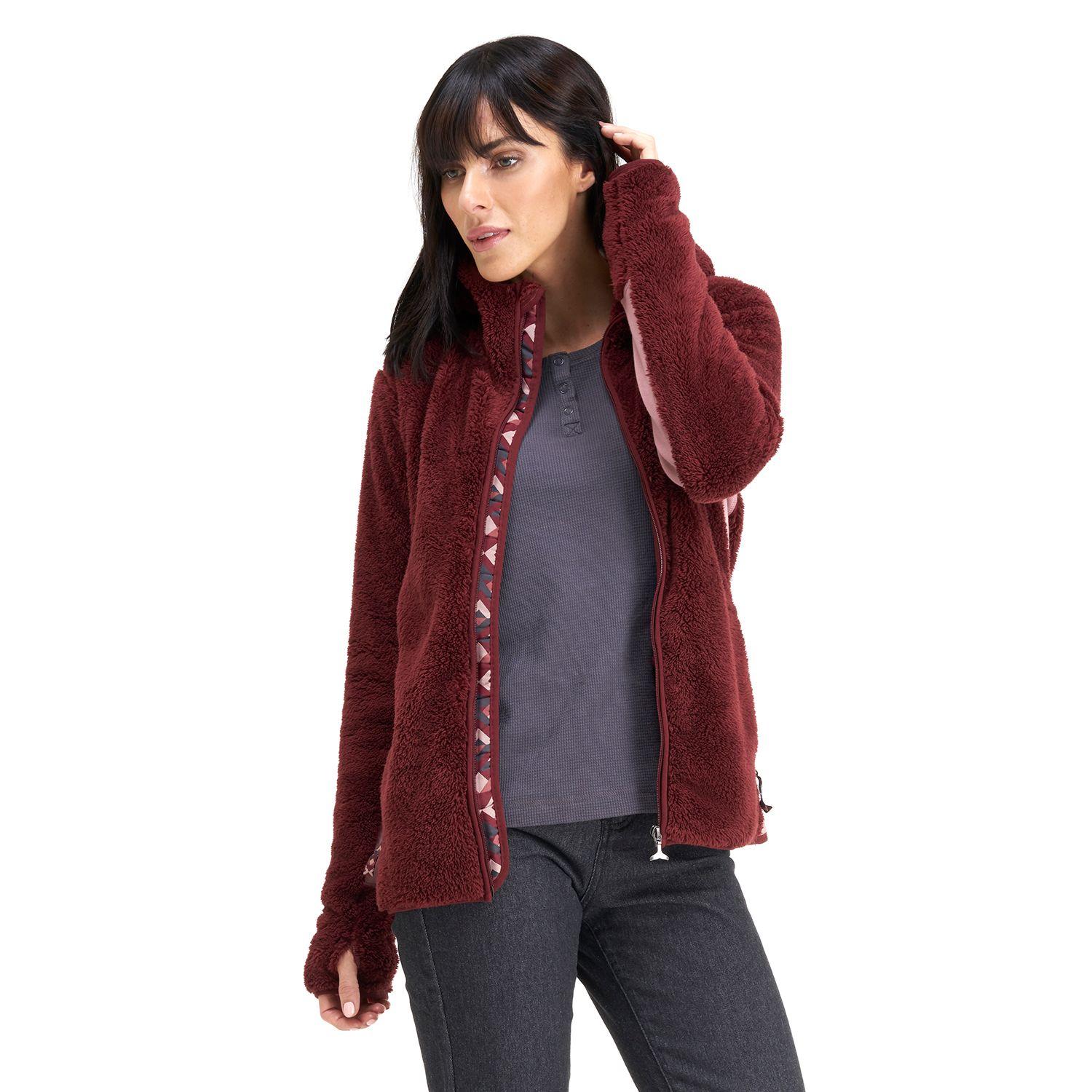 Chaqueta Mujer Calur-oso Burdeo Haka Honu I20-3