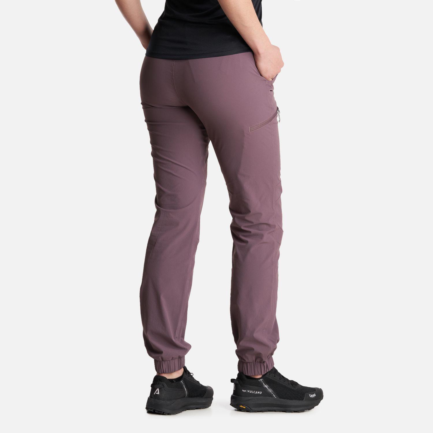 Pantalon Mujer  PureTrek Q-Dry Pants Morado Lippi-3
