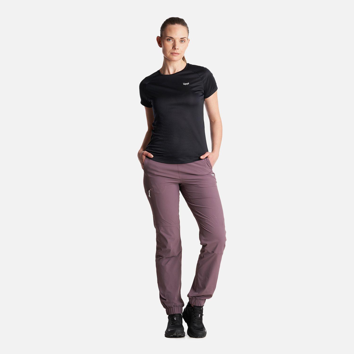 Pantalon Mujer  PureTrek Q-Dry Pants Morado Lippi-9
