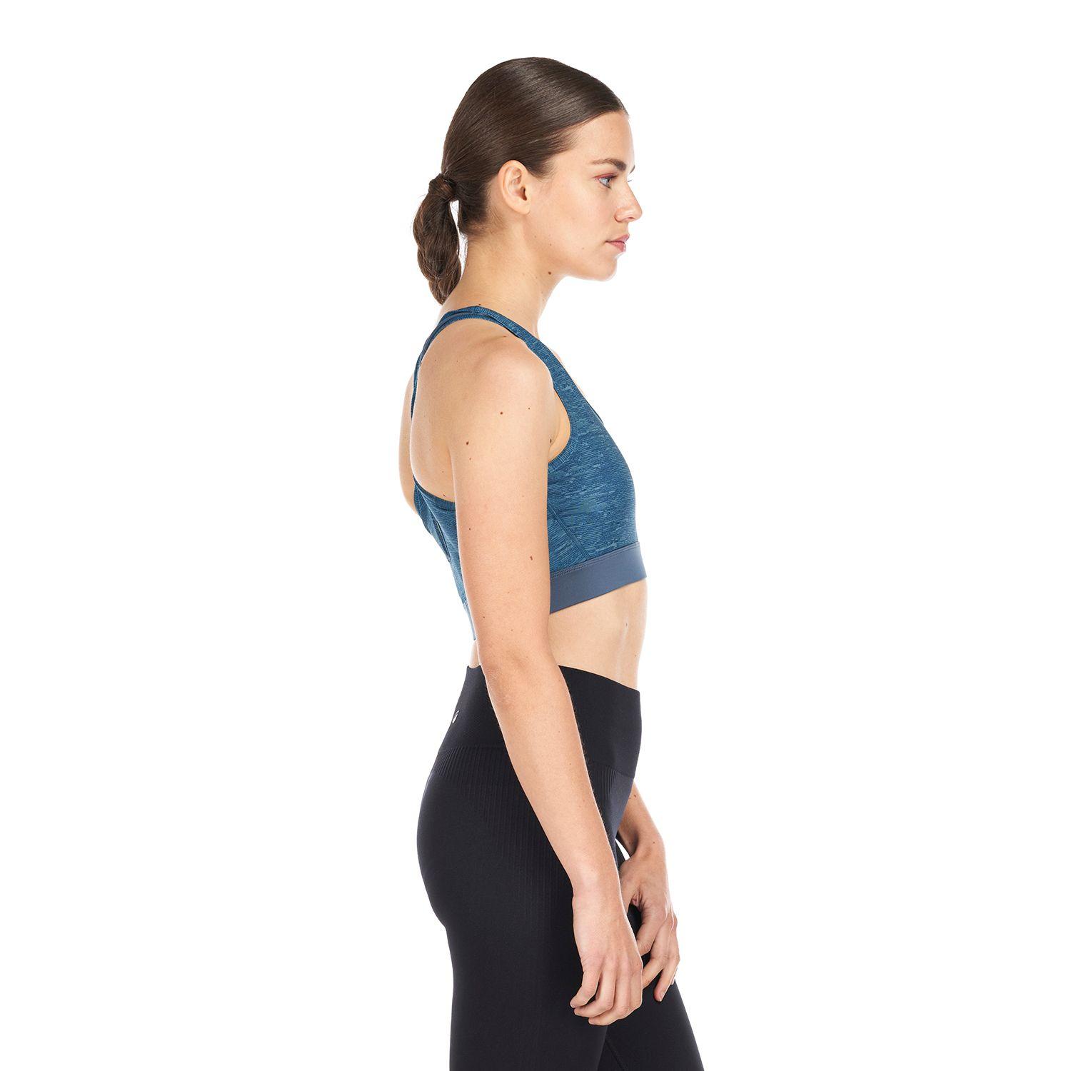 Peto Mujer In-Motion Crossback Bra Melange Celeste Lippi-3