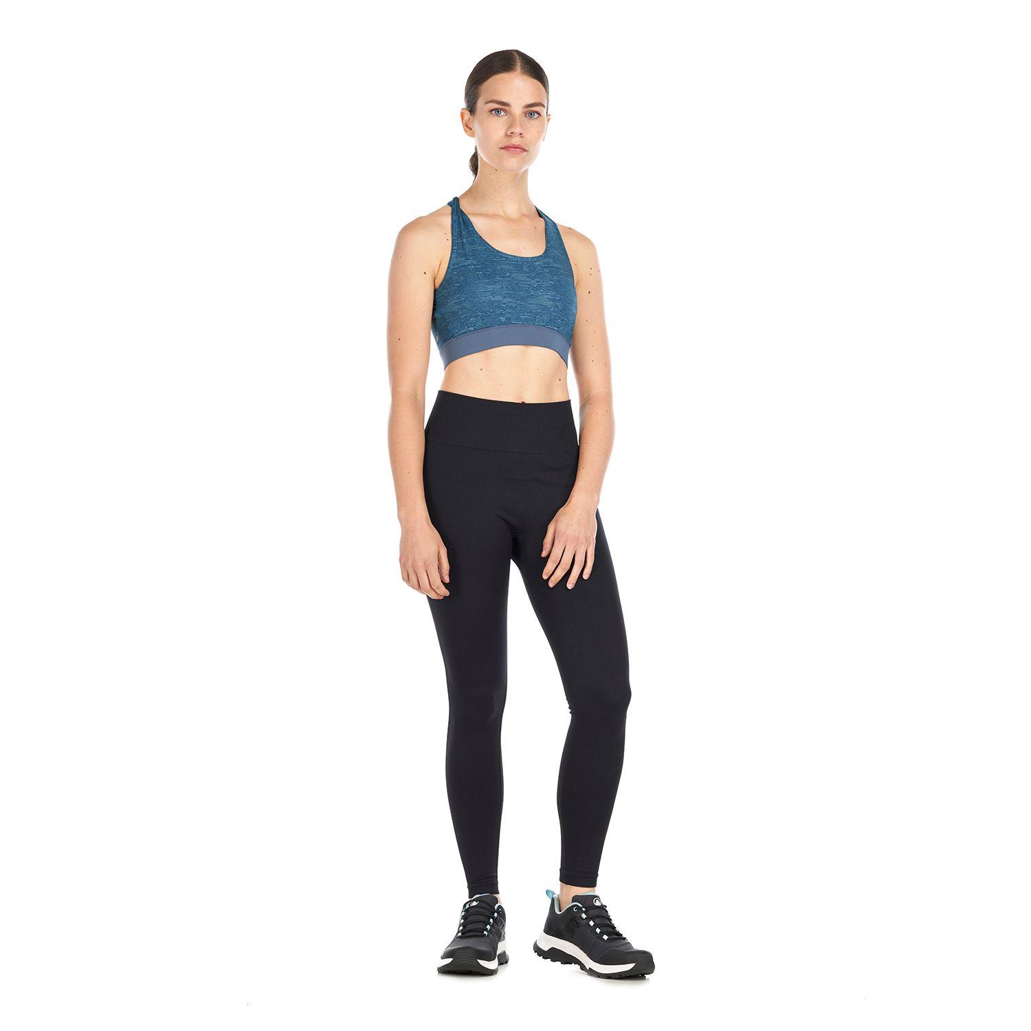 Peto Mujer In-Motion Crossback Bra Melange Celeste Lippi-7