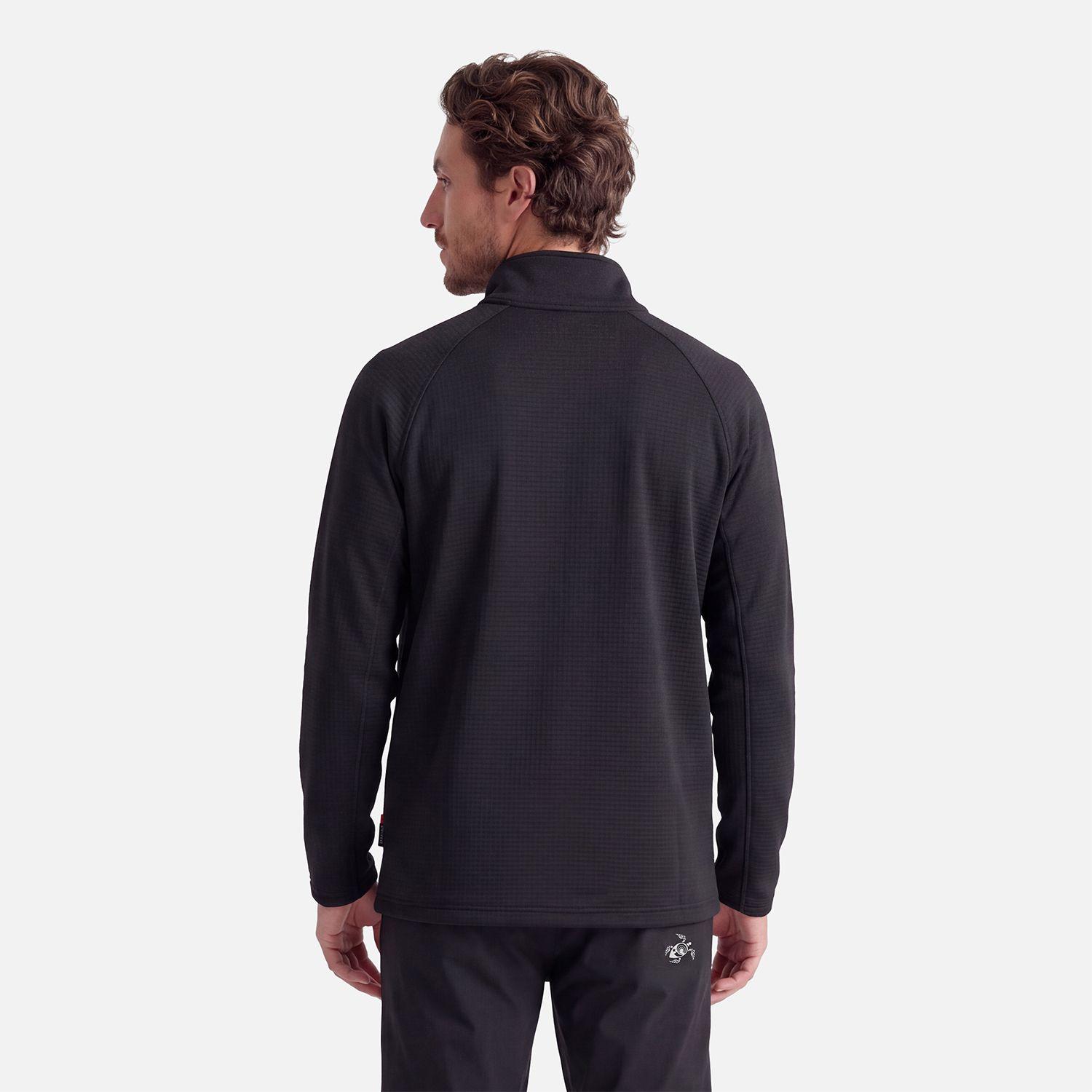 Polerón Hombre Taina Full Zip Negro Haka Honu V27-1