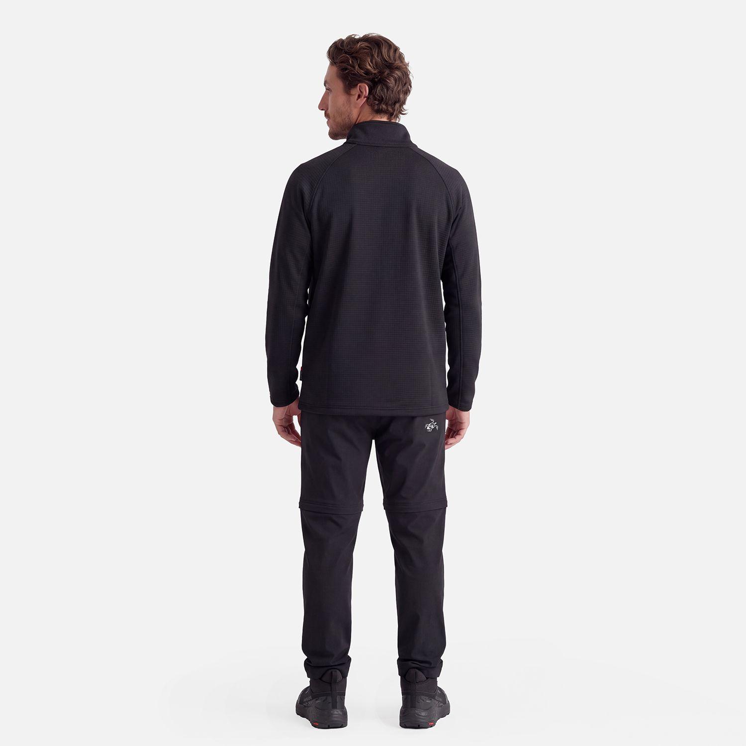 Polerón Hombre Taina Full Zip Negro Haka Honu V27-5