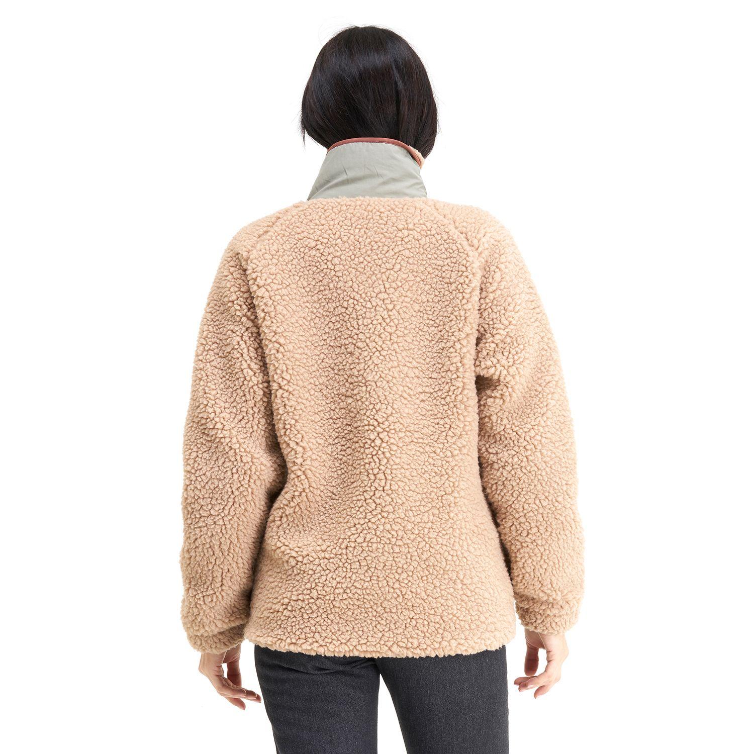 Chaqueta Mujer Zip-porrito Beige Haka Honu I20-3