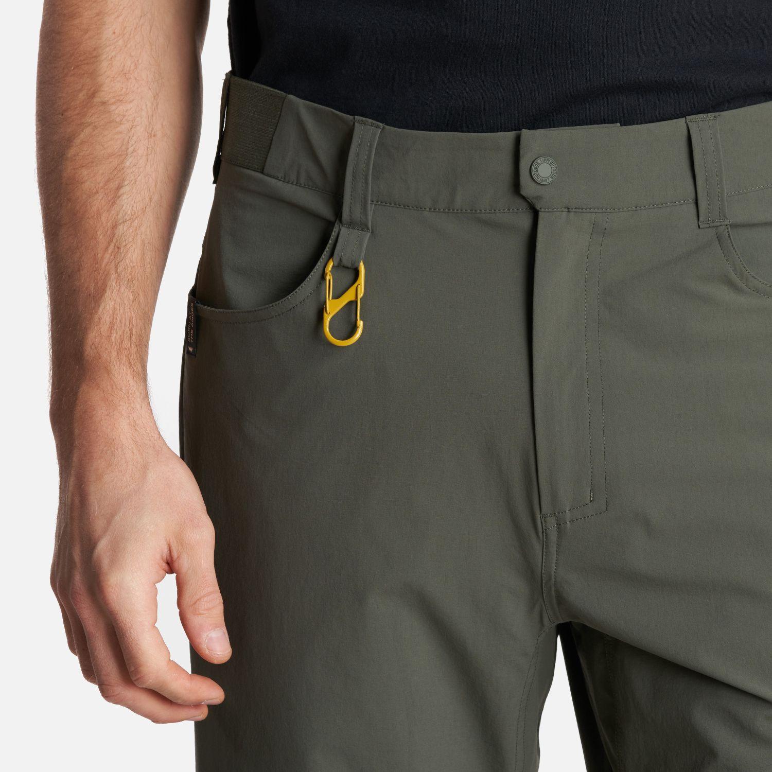 Pantalon Hombre Lennox Q-Dry Mix-2 Pants Verde Militar Lippi-4