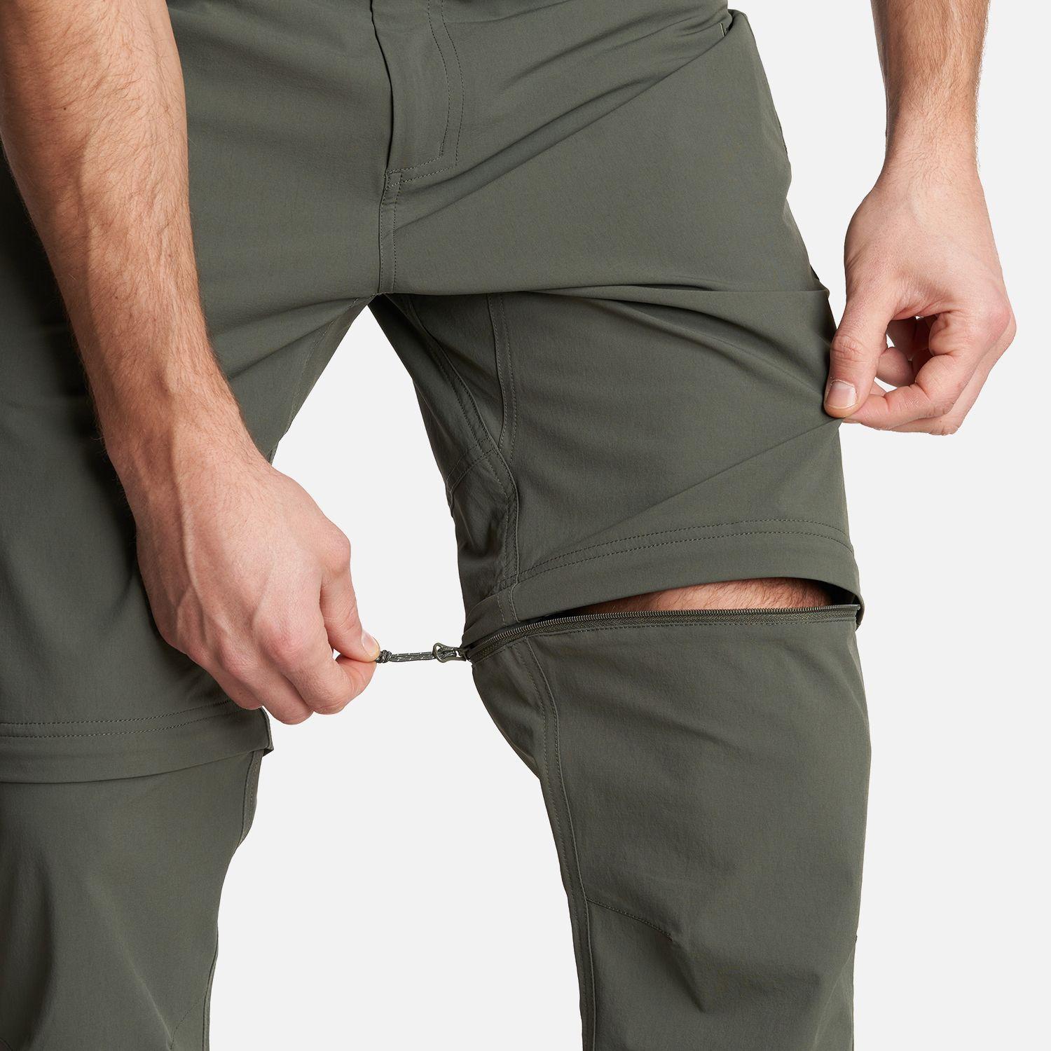 Pantalon Hombre Lennox Q-Dry Mix-2 Pants Verde Militar Lippi-6