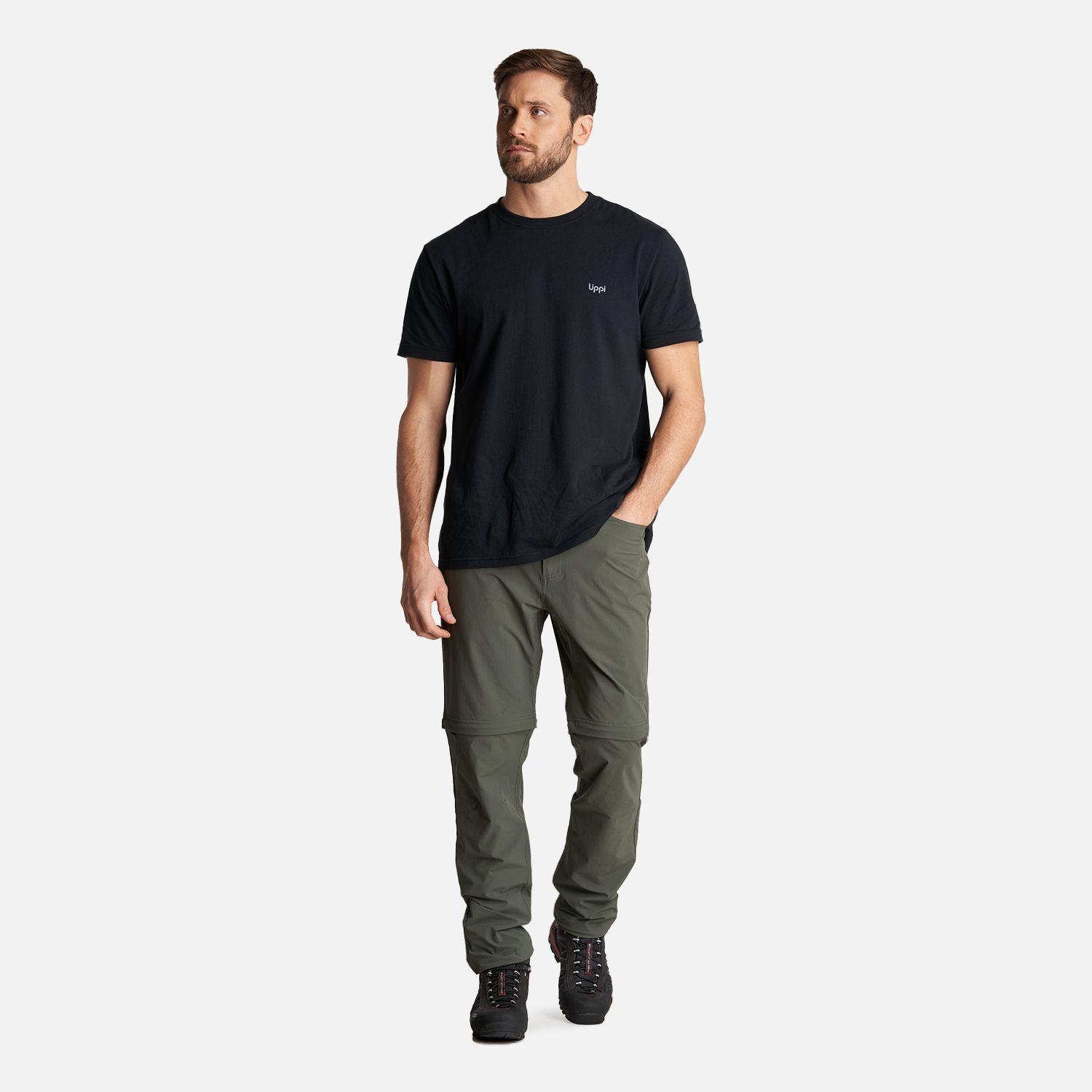 Pantalon Hombre Lennox Q-Dry Mix-2 Pants Verde Militar Lippi-9