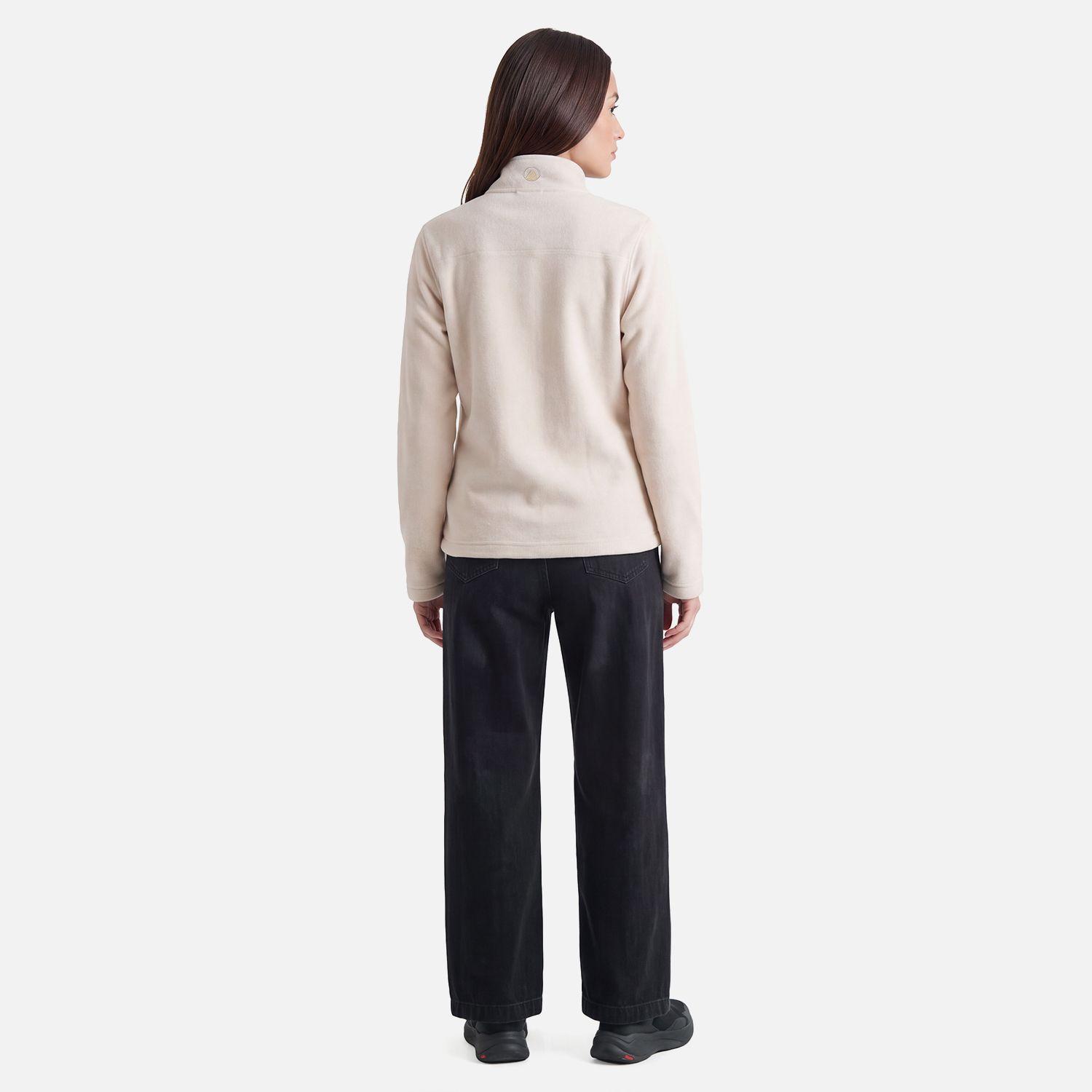 Polar Mujer Elemental Therm-Pro 1/4 Zip Beige Lippi V27-5