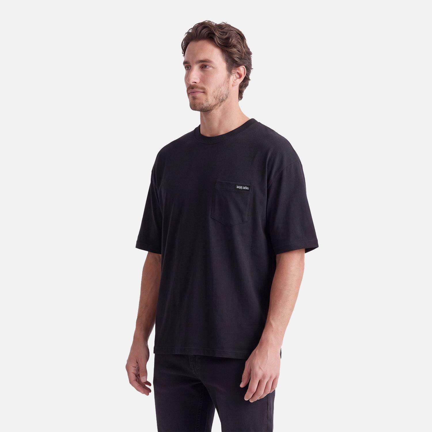 Polera Hombre Trebol Negro Haka Honu V27-1