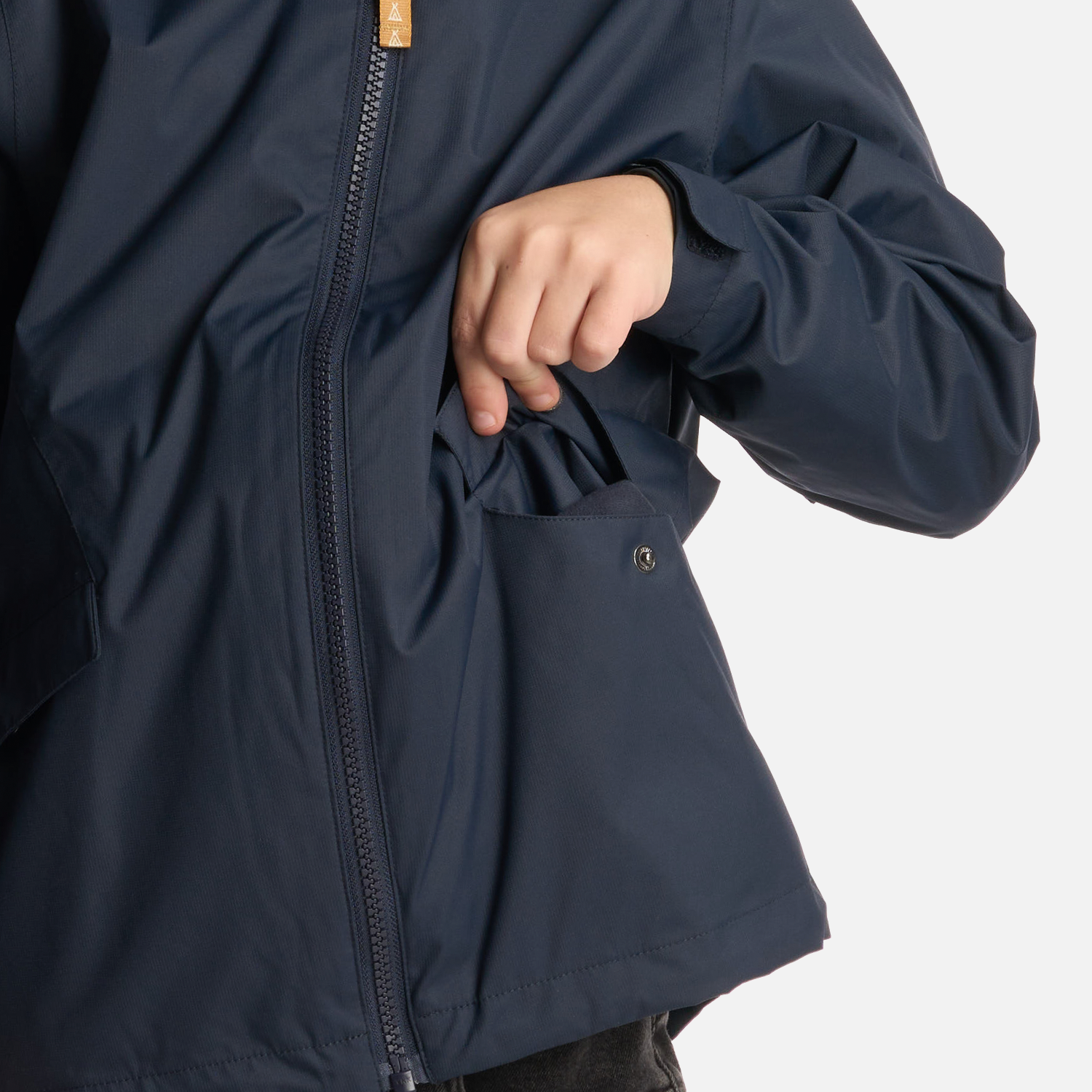 Chaqueta Niño Snowball Fusion-3 Hoody Azul Marino Lippi I24-4