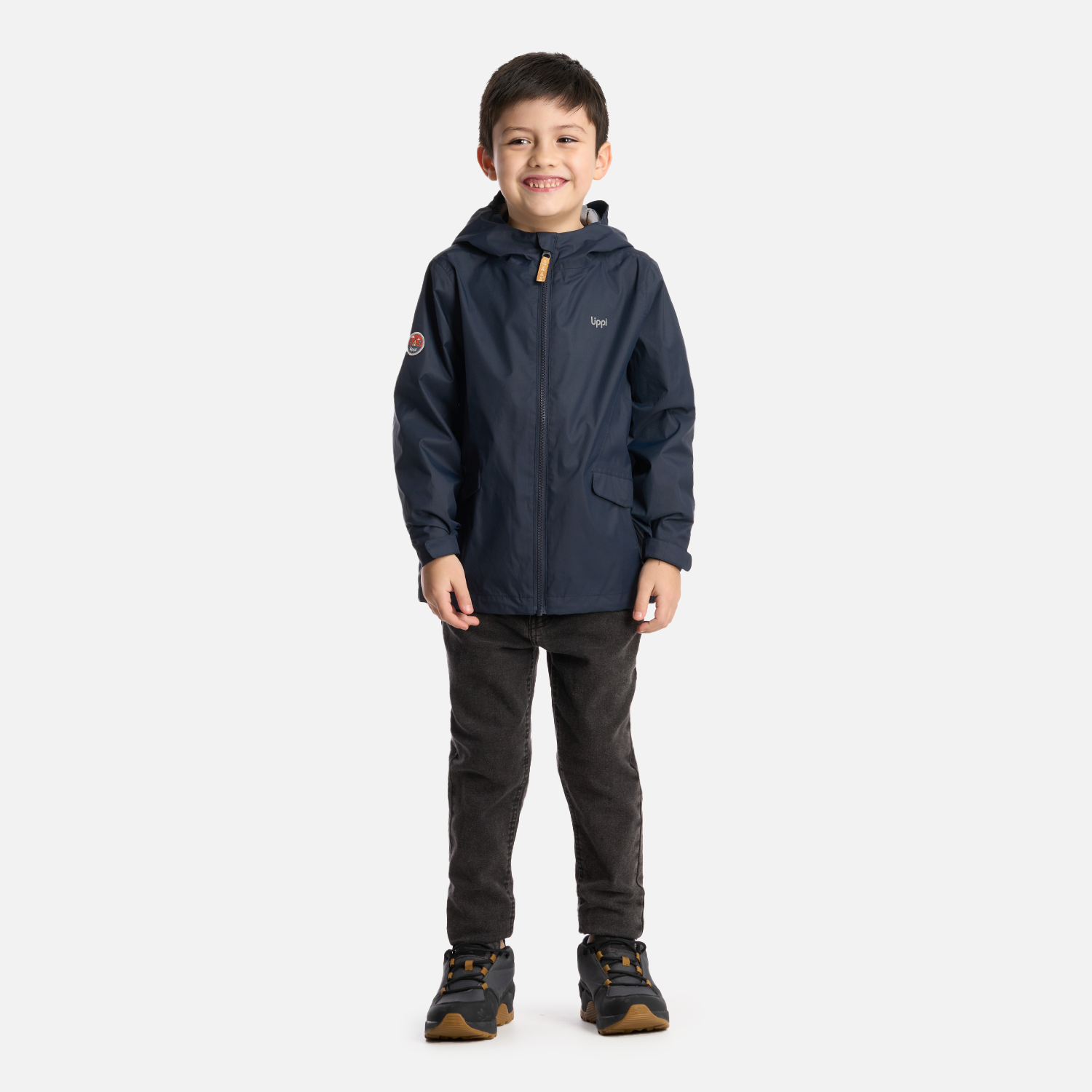 Chaqueta Niño Snowball Fusion-3 Hoody Azul Marino Lippi I24-7