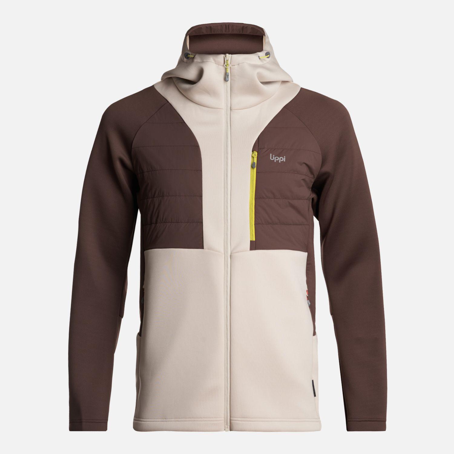 Chaqueta Hombre ColdMove WindBreaker SteamPro Hoody Jacket Cafe Oscuro Lippi I24-0