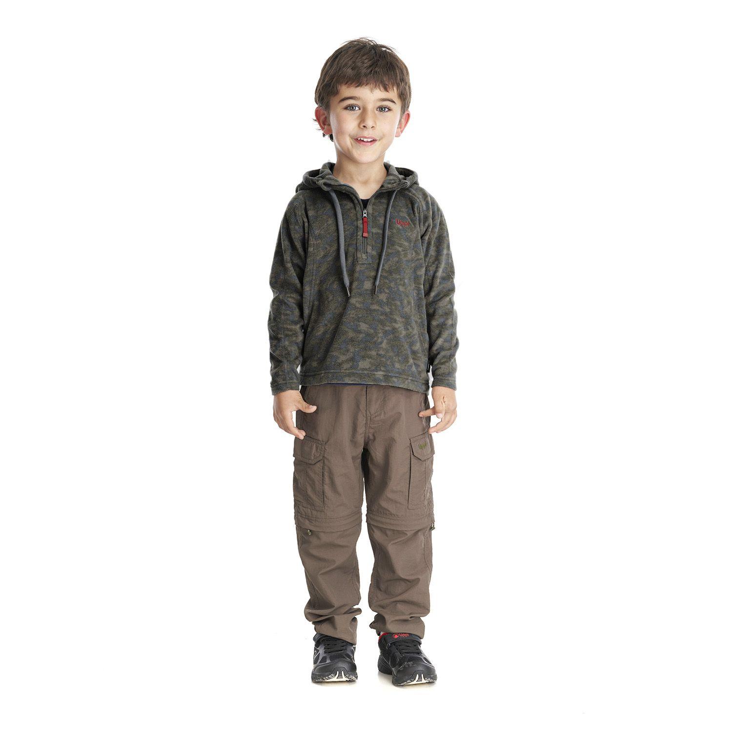 Chaqueta Niño Cold Day Therm-Pro Hoody Jacket Print Verde Lippi I23-4