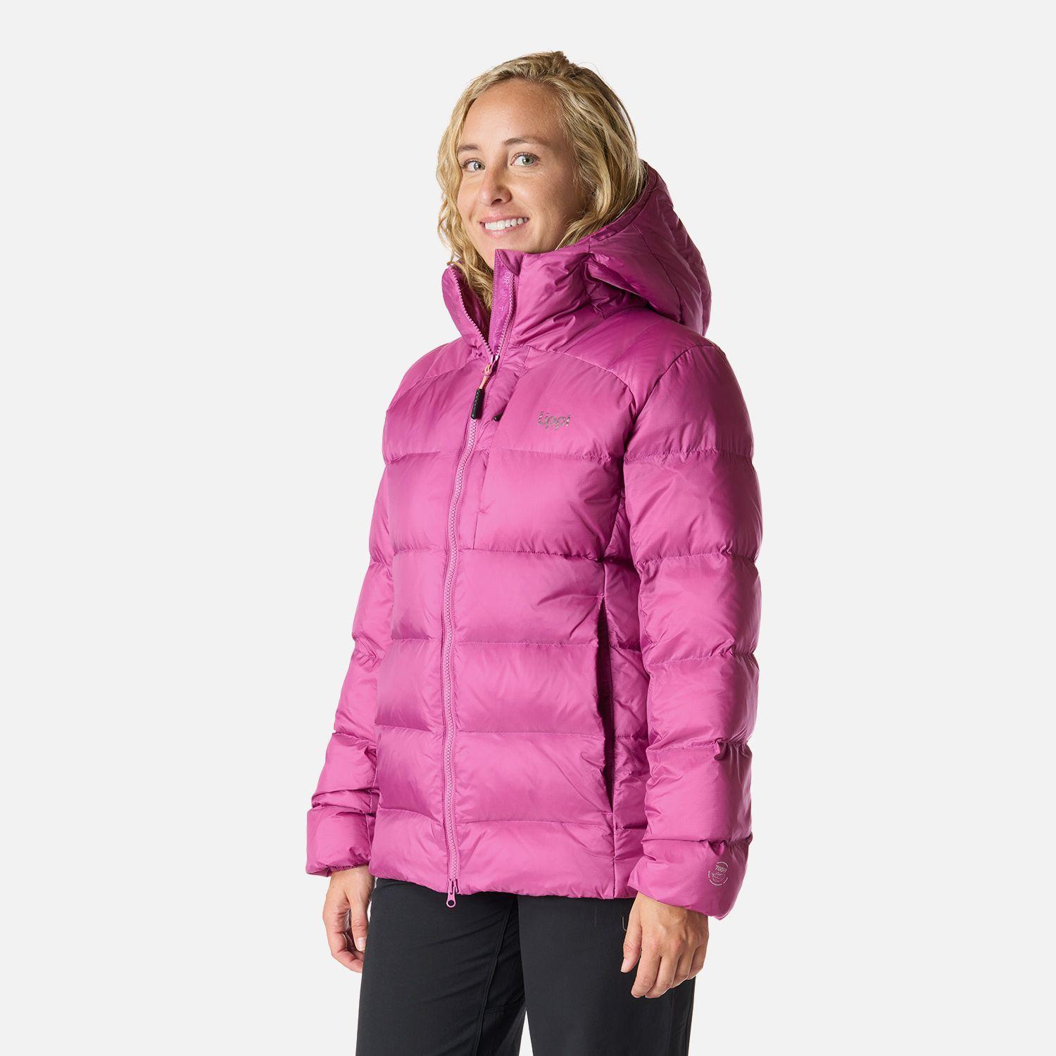 Chaqueta Mujer Rokko Down Hoody Jacket Purpura Lippi I26-1