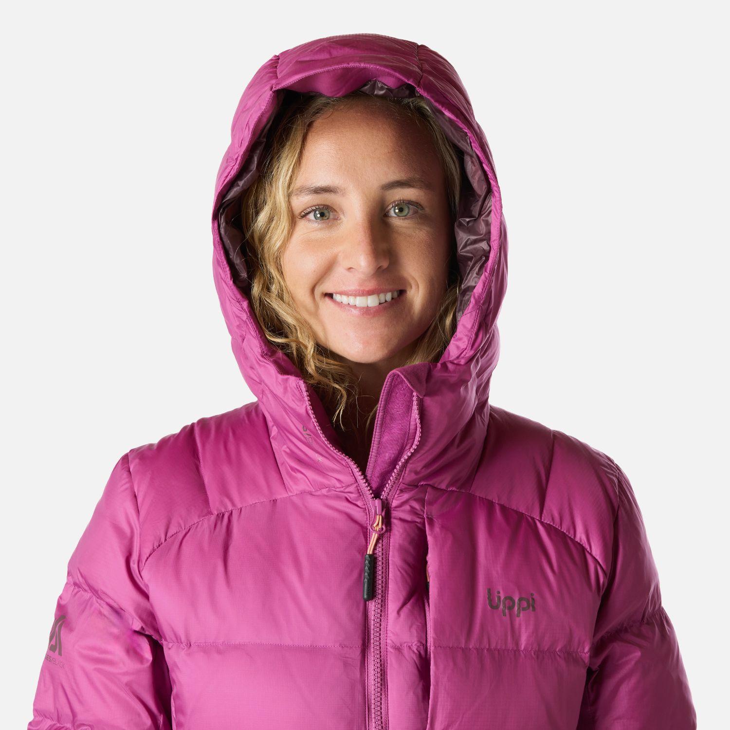 Chaqueta Mujer Rokko Down Hoody Jacket Purpura Lippi I26-3